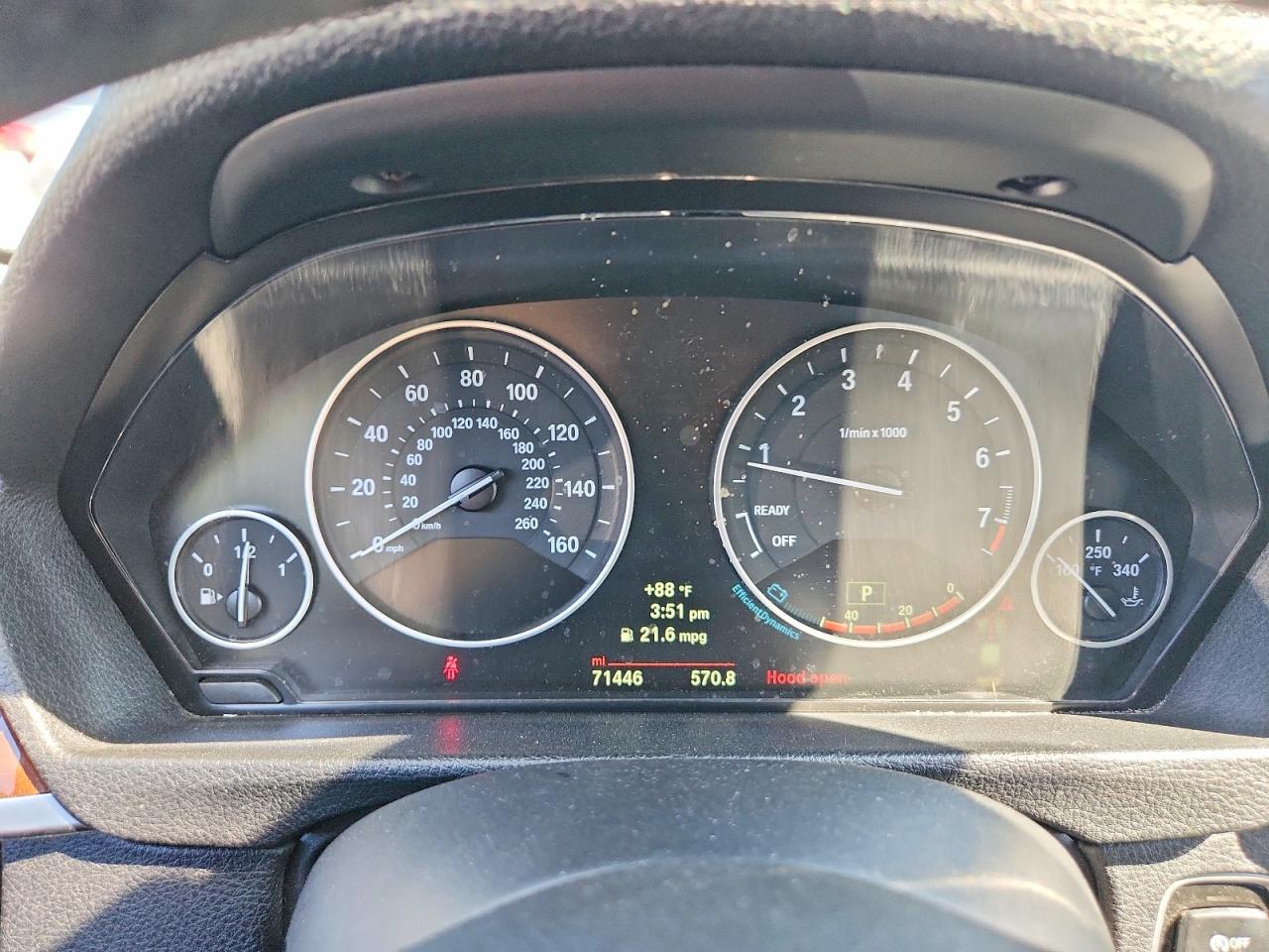 2014 Bmw 328 Xi Sulev Silver vin: WBA3B5C50EP542903