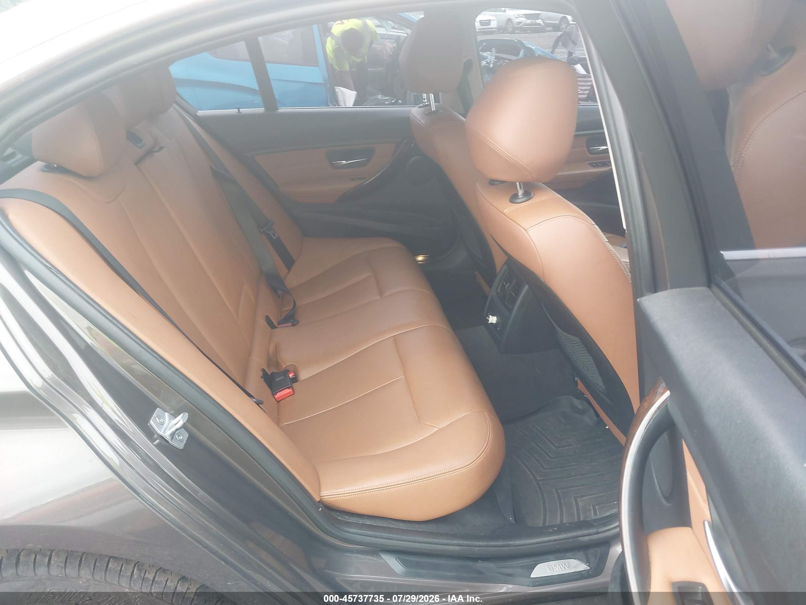 2014 Bmw 328i Xdrive Gray vin: WBA3B5C50EP544246