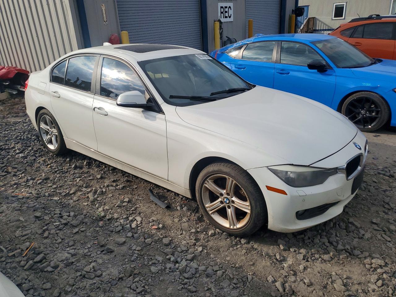 2013 Bmw 328 Xi Sulev White vin: WBA3B5C51DF591077