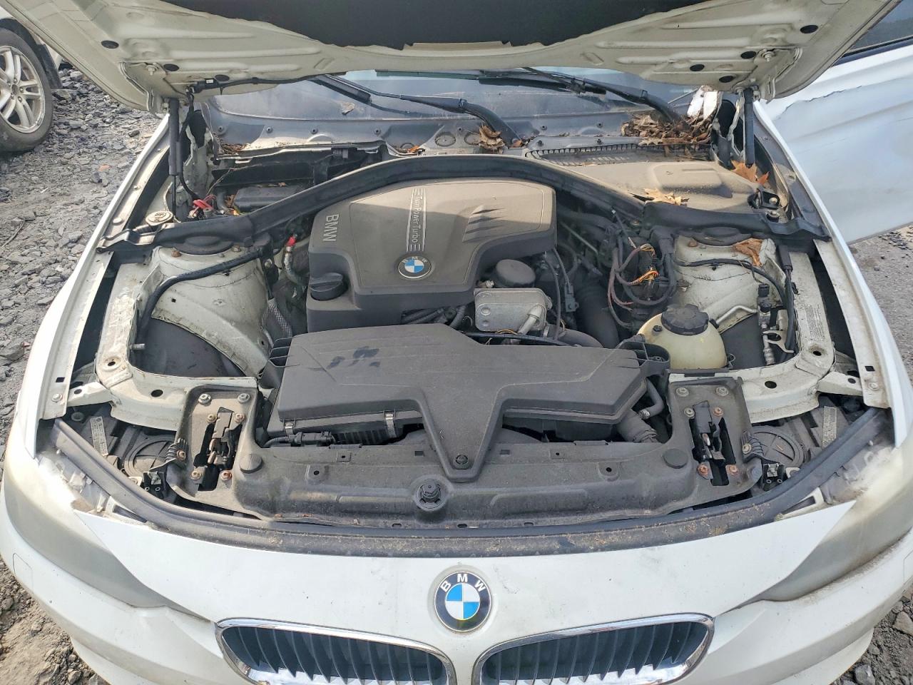 2013 Bmw 328 Xi Sulev White vin: WBA3B5C51DF591077