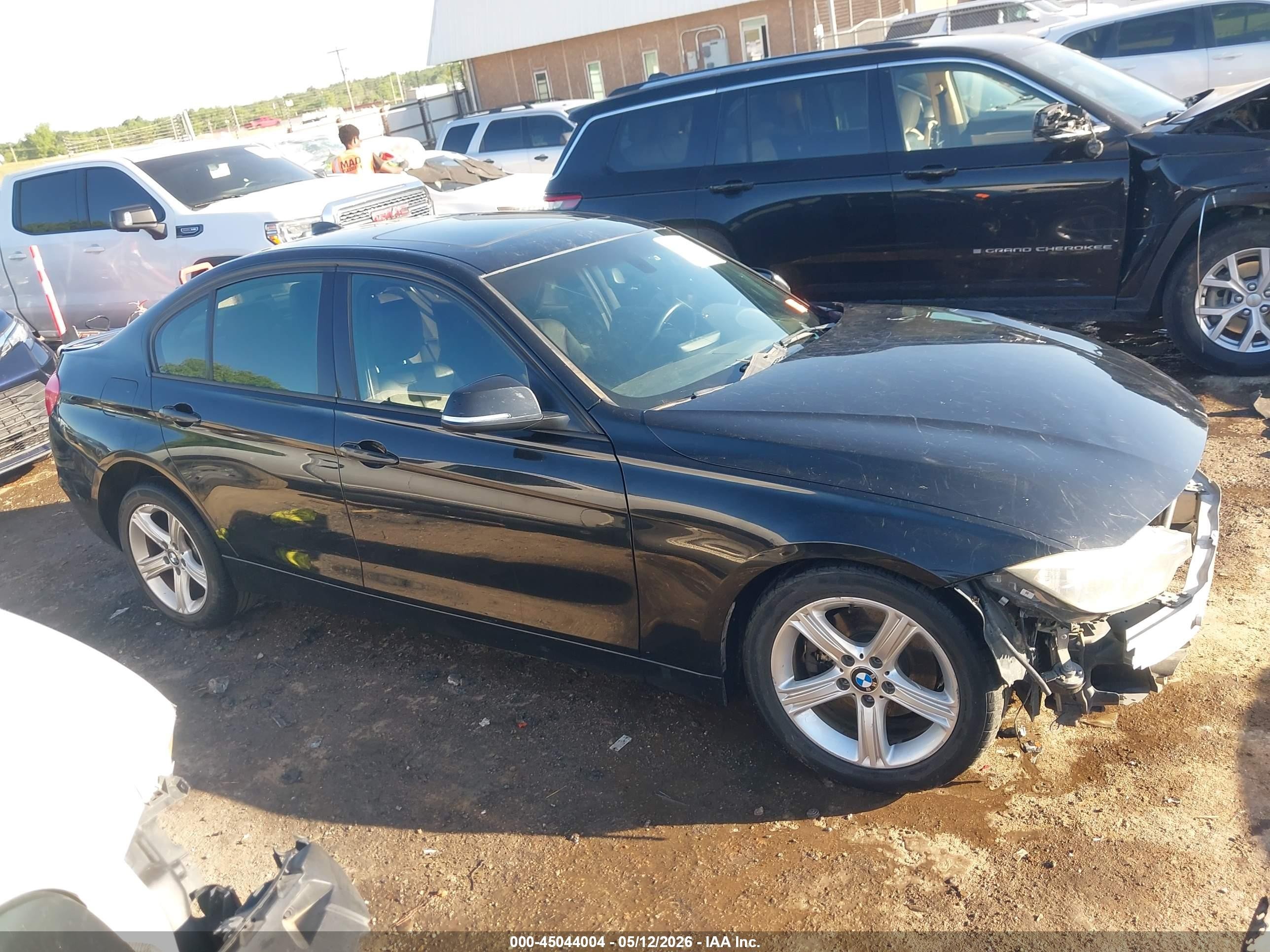 2013 Bmw 328i Xdrive Black vin: WBA3B5C51DF598806