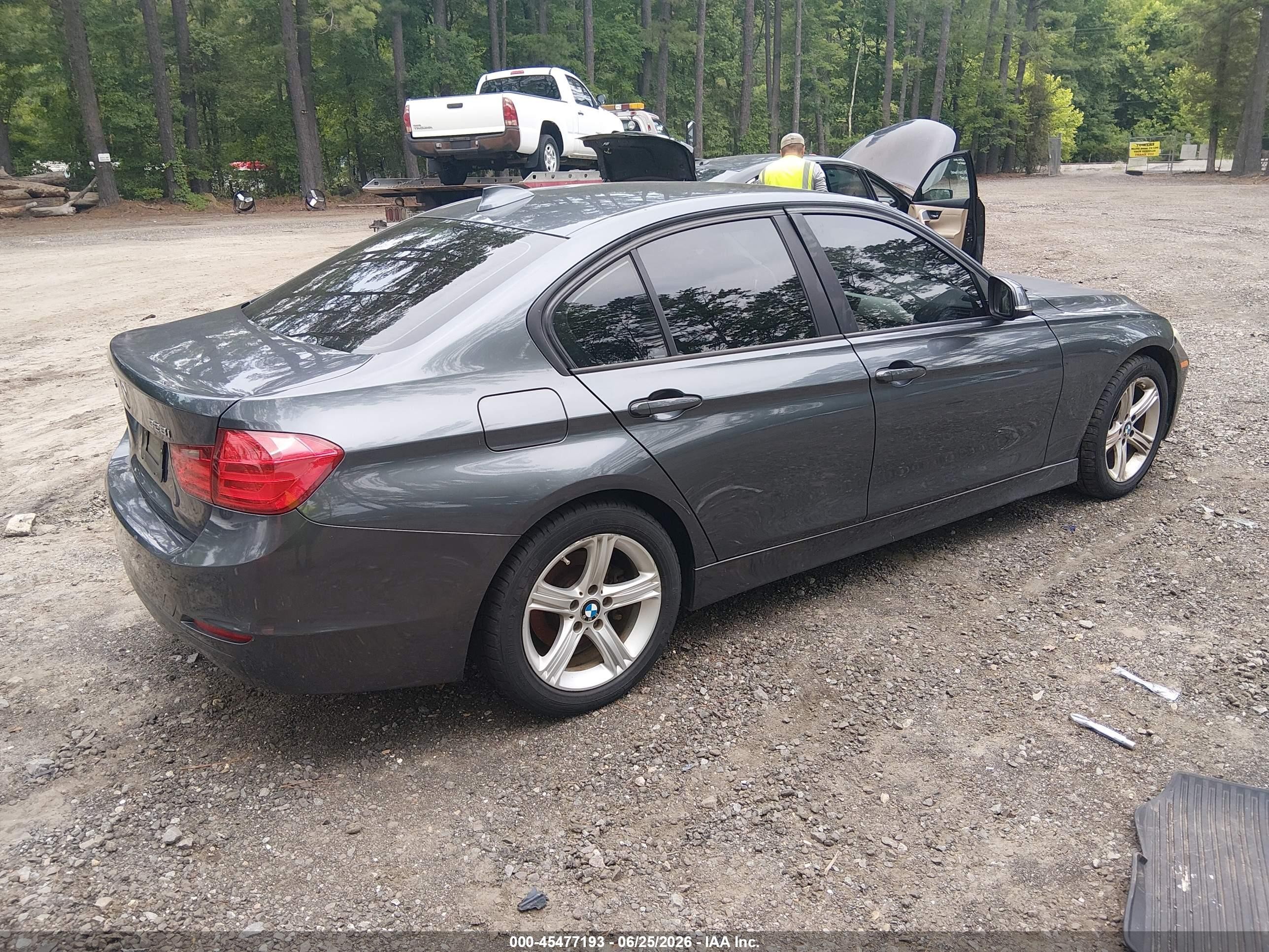 2013 Bmw 328i Xdrive Gray vin: WBA3B5C51DJ599127