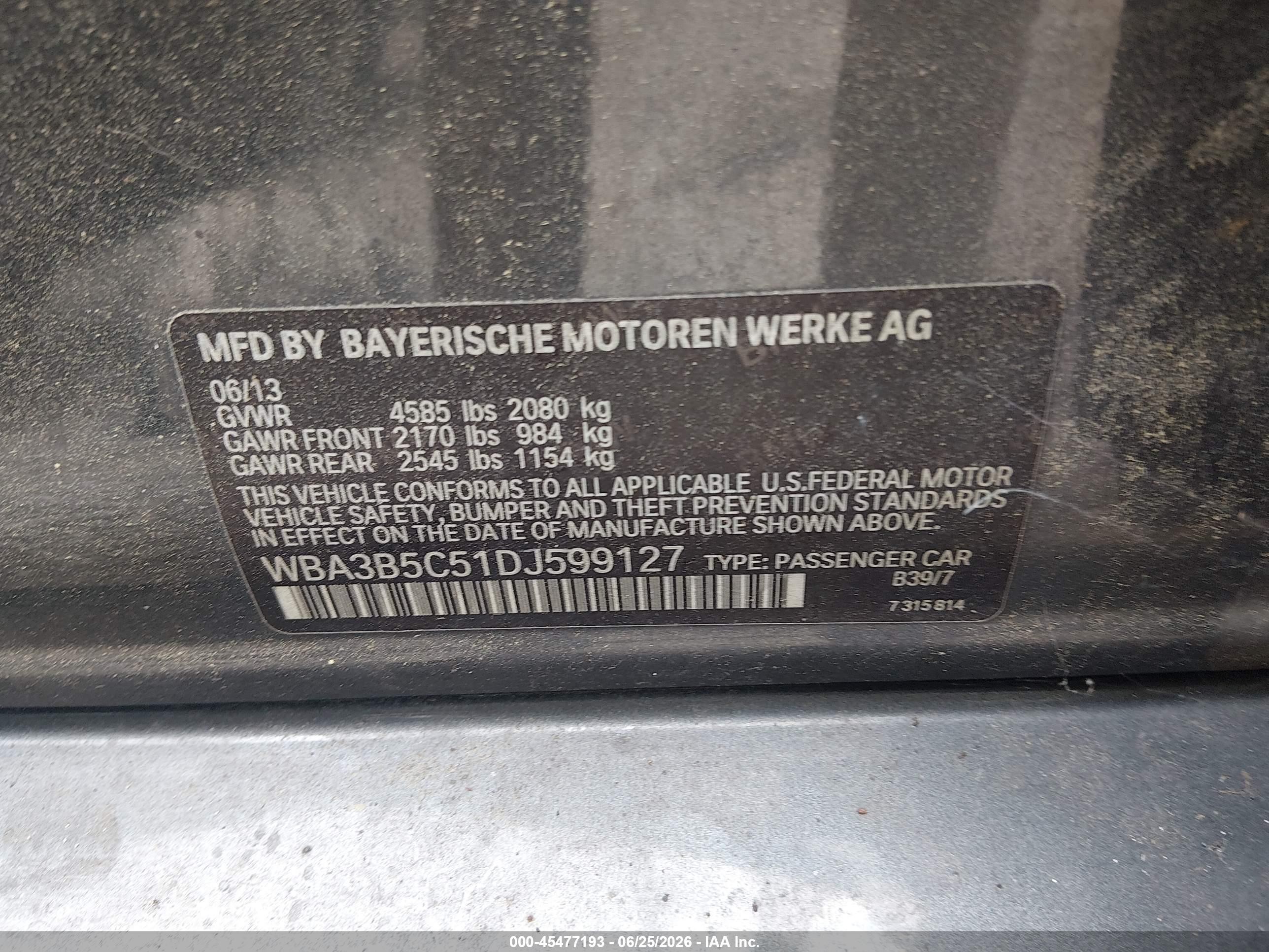 2013 Bmw 328i Xdrive Gray vin: WBA3B5C51DJ599127