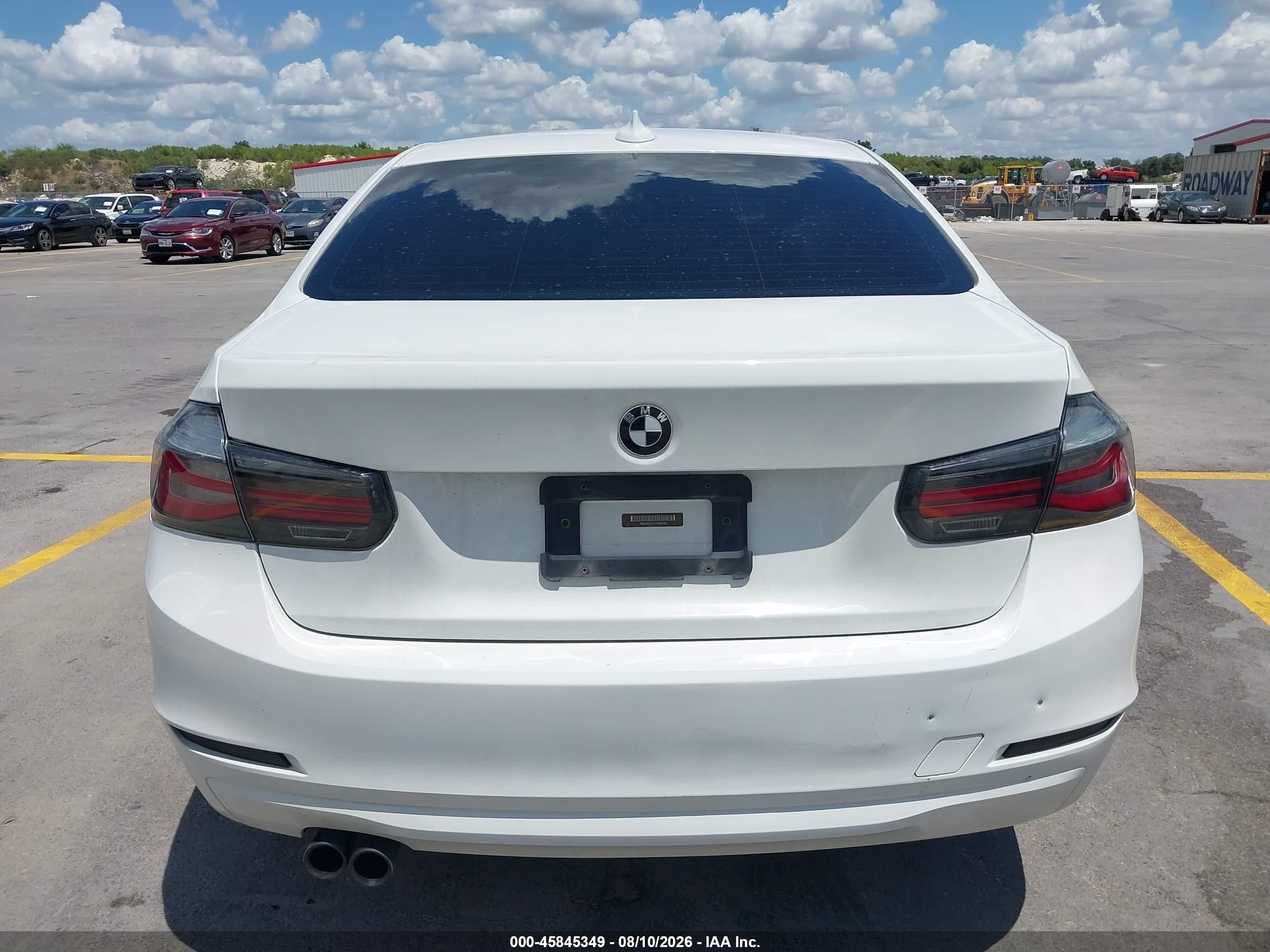 2014 Bmw 328i Xdrive White vin: WBA3B5C51EF959243
