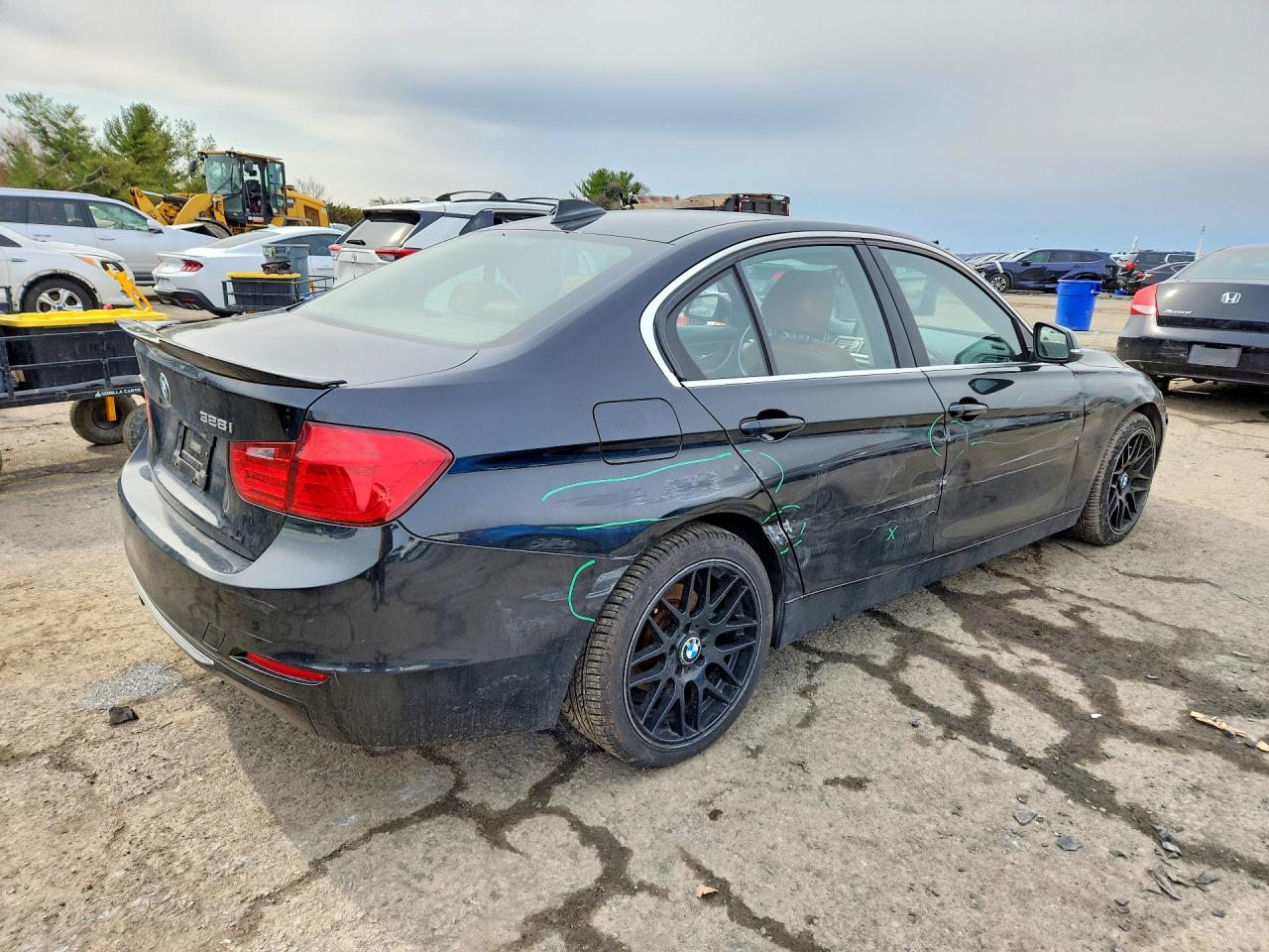 2014 Bmw 328 Xi Sulev Black vin: WBA3B5C51EP539735