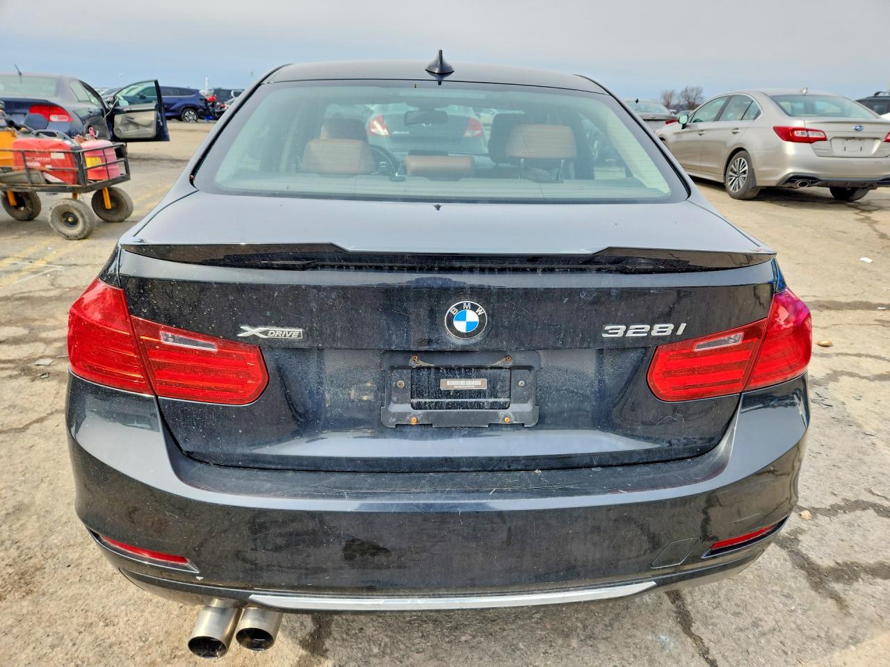 2014 Bmw 328 Xi Sulev Black vin: WBA3B5C51EP539735