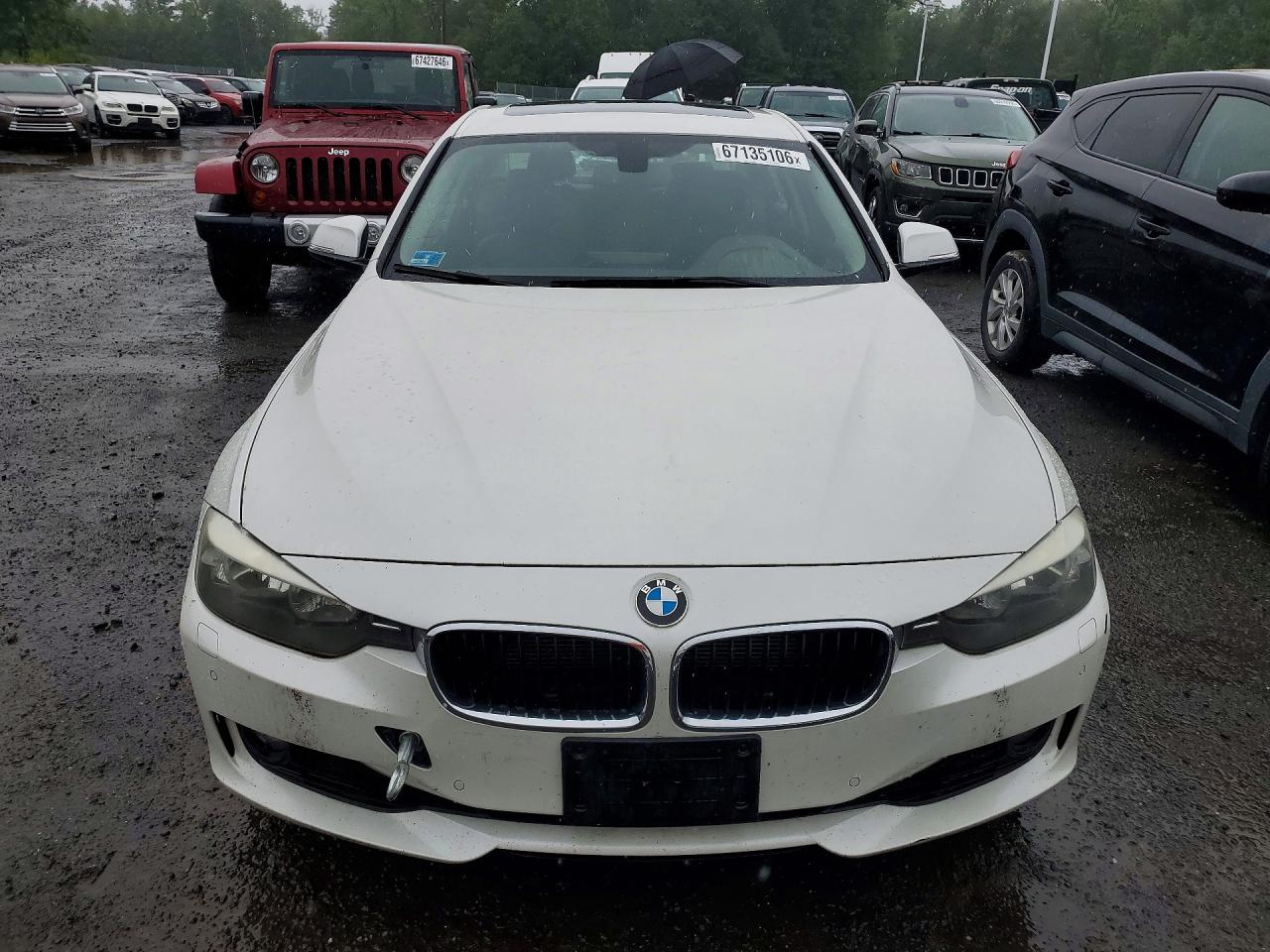 2015 Bmw 328 Xi Sulev White vin: WBA3B5C51FF959938