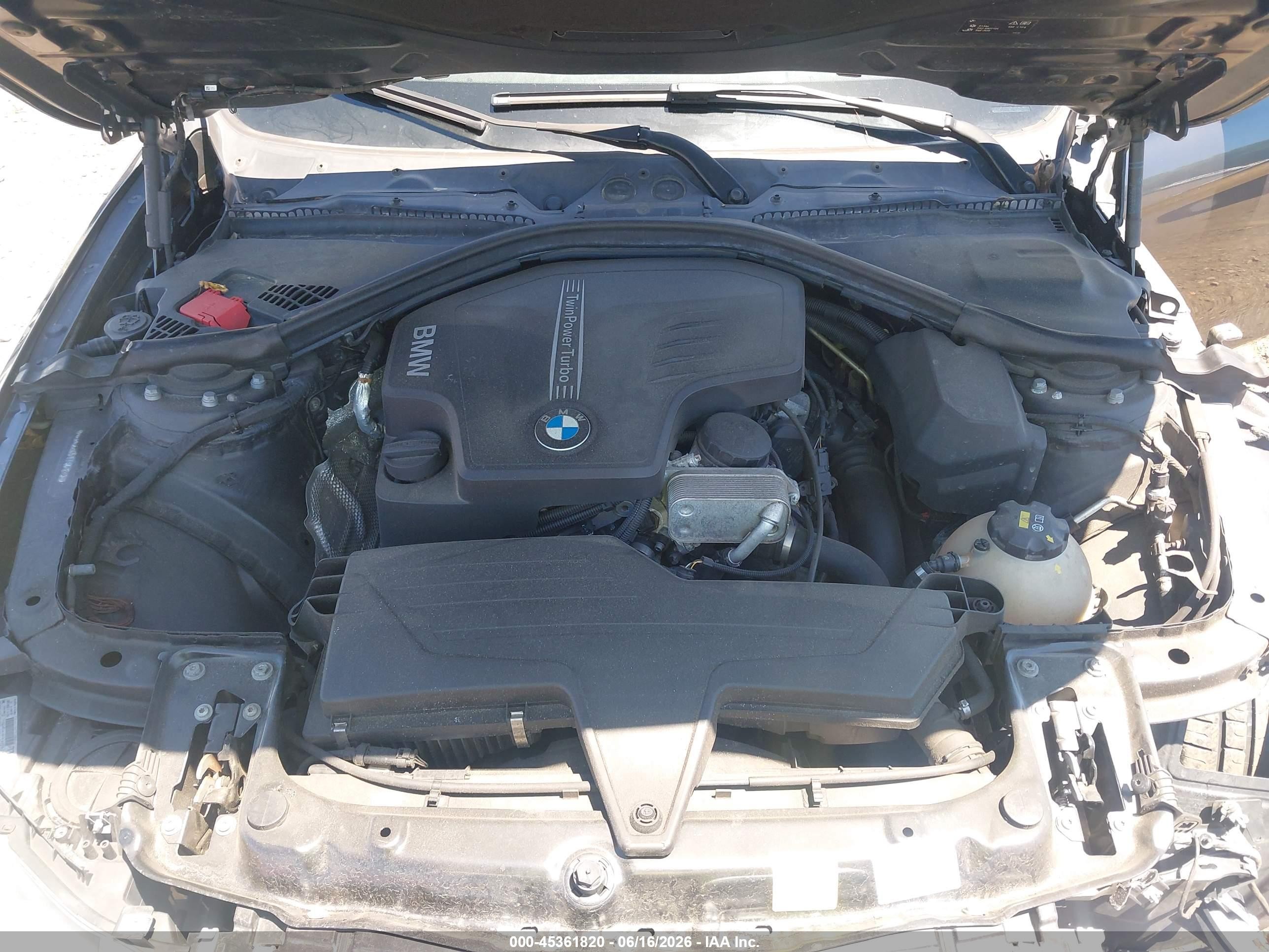 2015 Bmw 328i Xdrive Серый vin: WBA3B5C51FF961849
