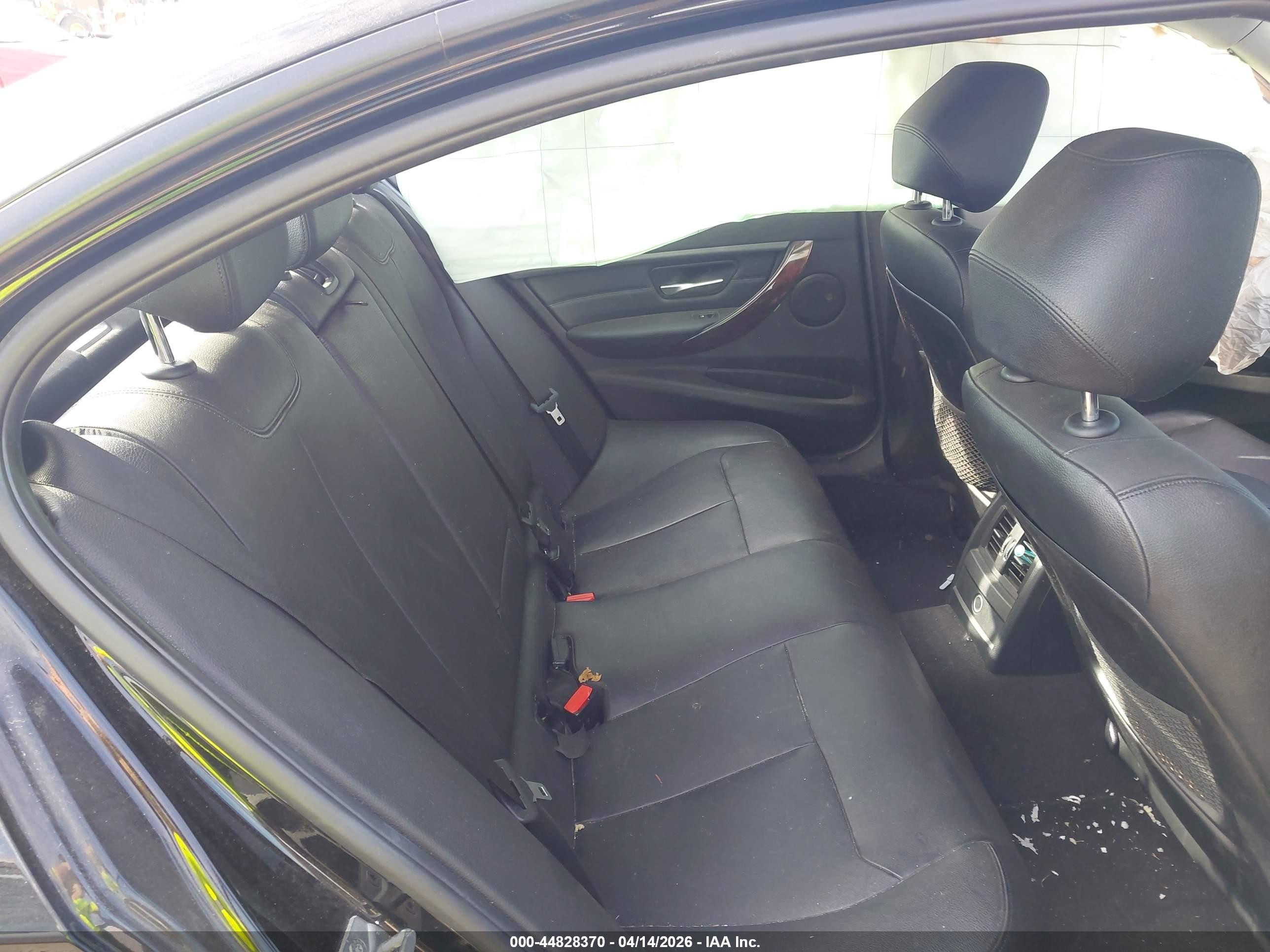 2015 Bmw 328i Xdrive Black vin: WBA3B5C51FP653994