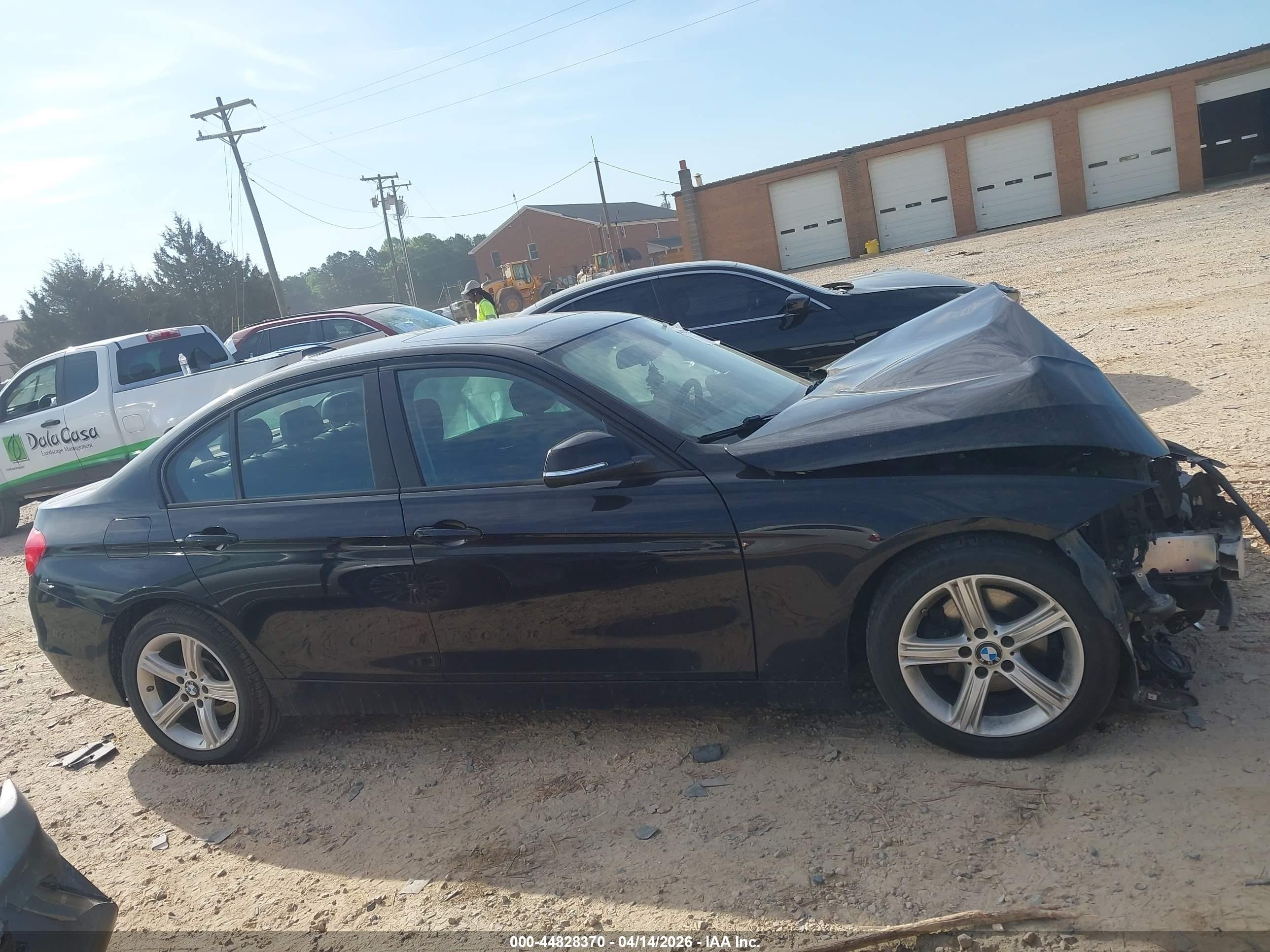 2015 Bmw 328i Xdrive Black vin: WBA3B5C51FP653994