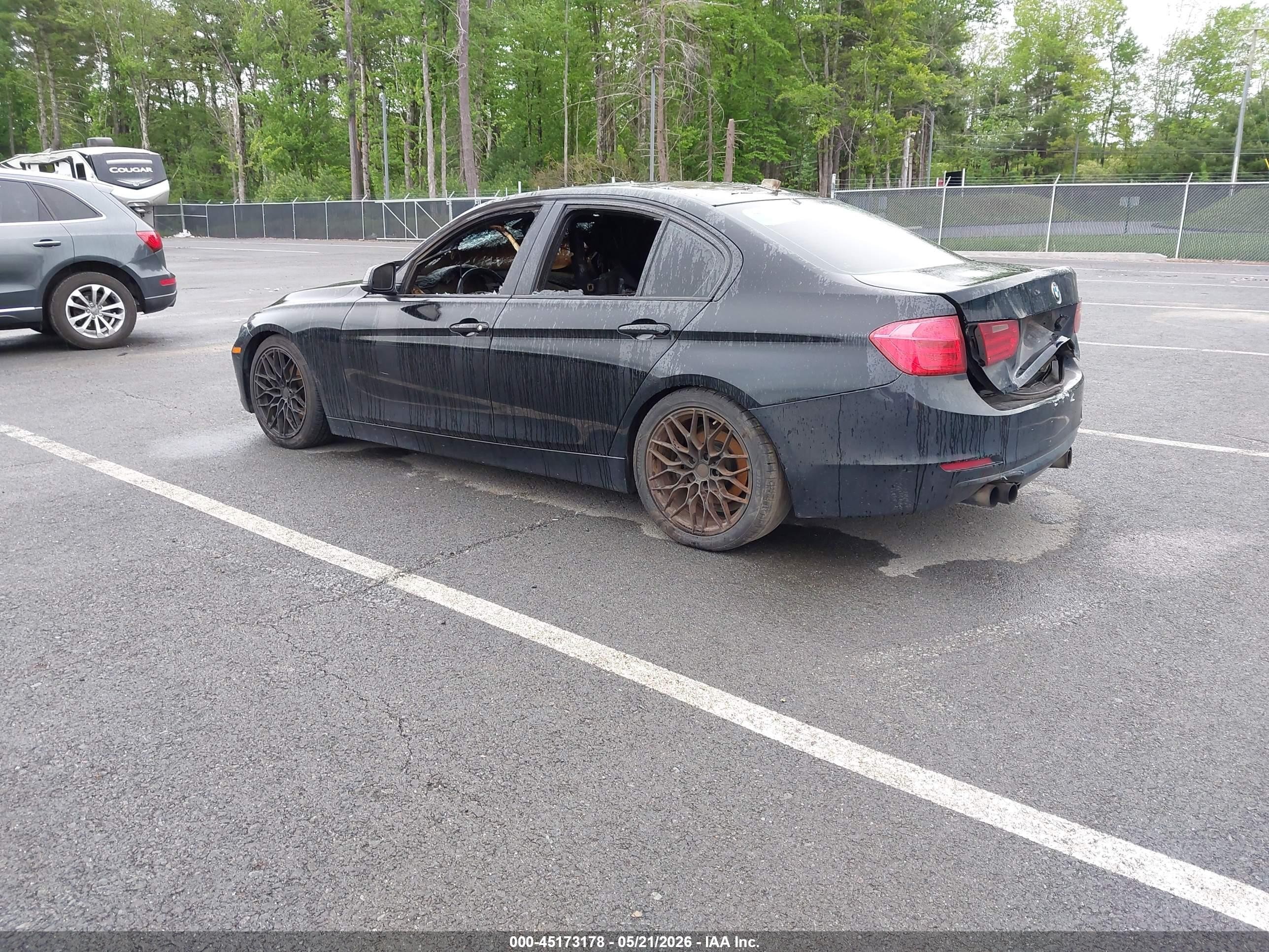 2013 Bmw 328i Xdrive Black vin: WBA3B5C52DF593758