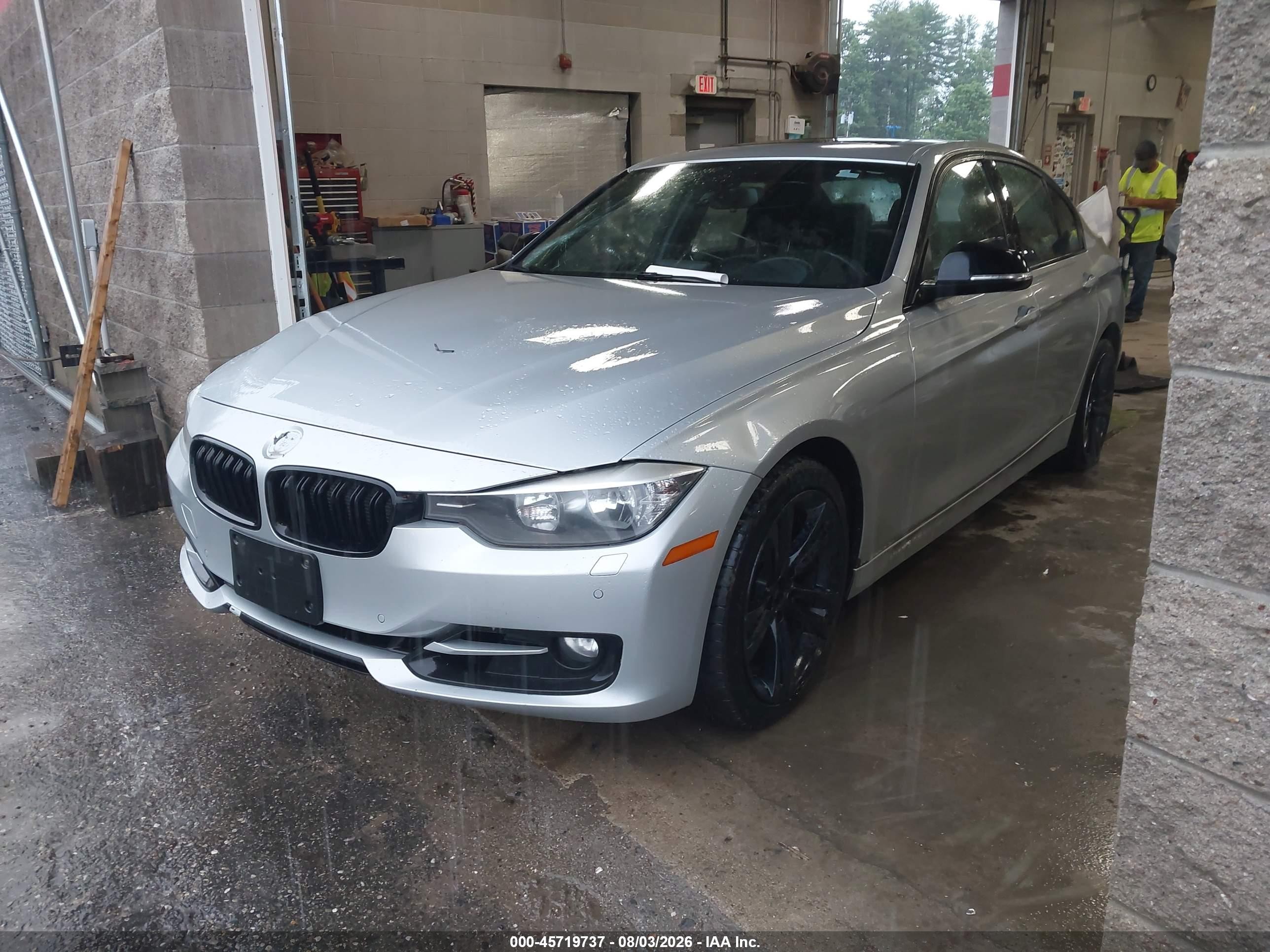 2014 Bmw 328i Xdrive Серебряный vin: WBA3B5C52EP540778