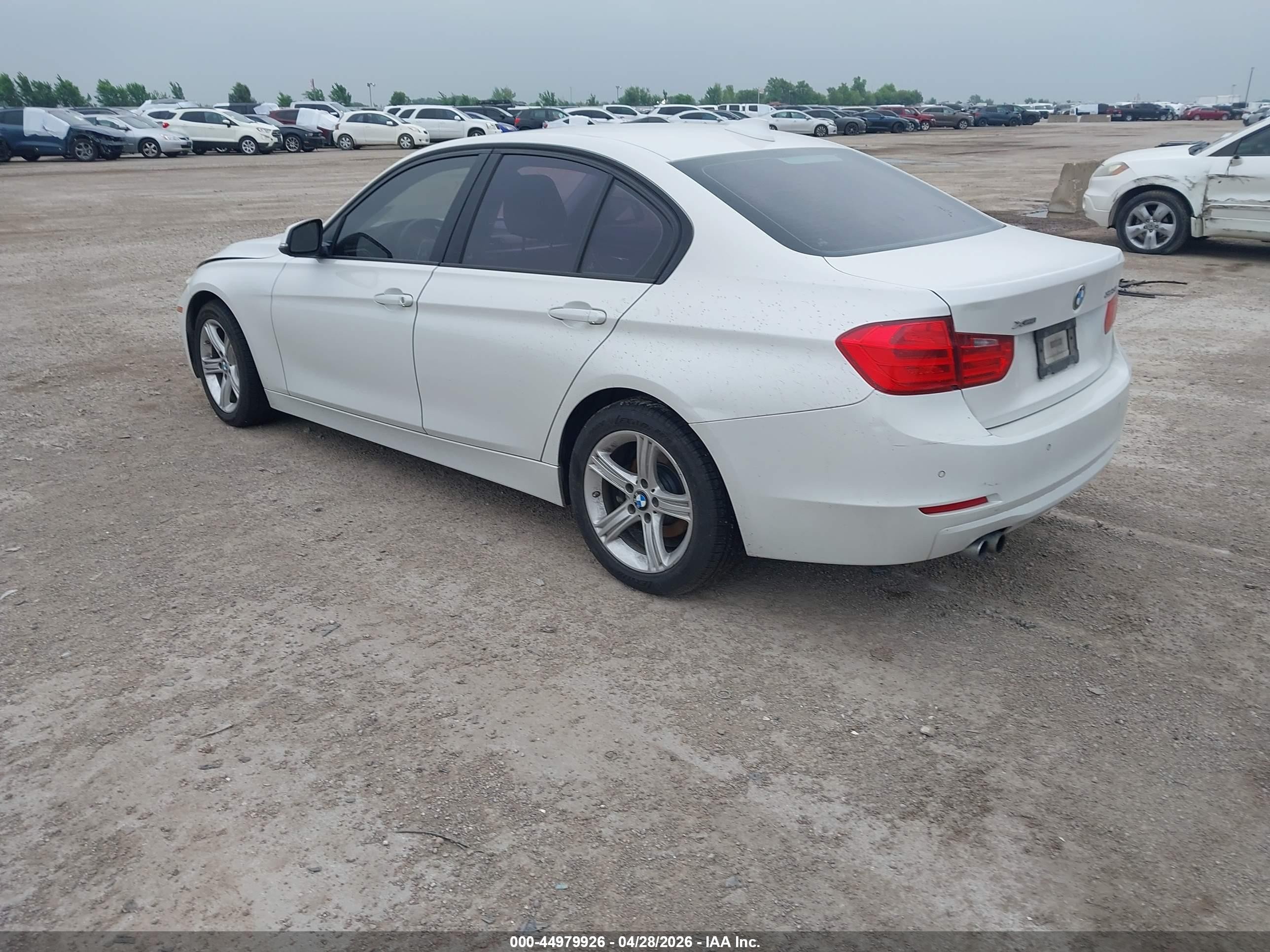 2014 Bmw 328i Xdrive White vin: WBA3B5C52EP541154