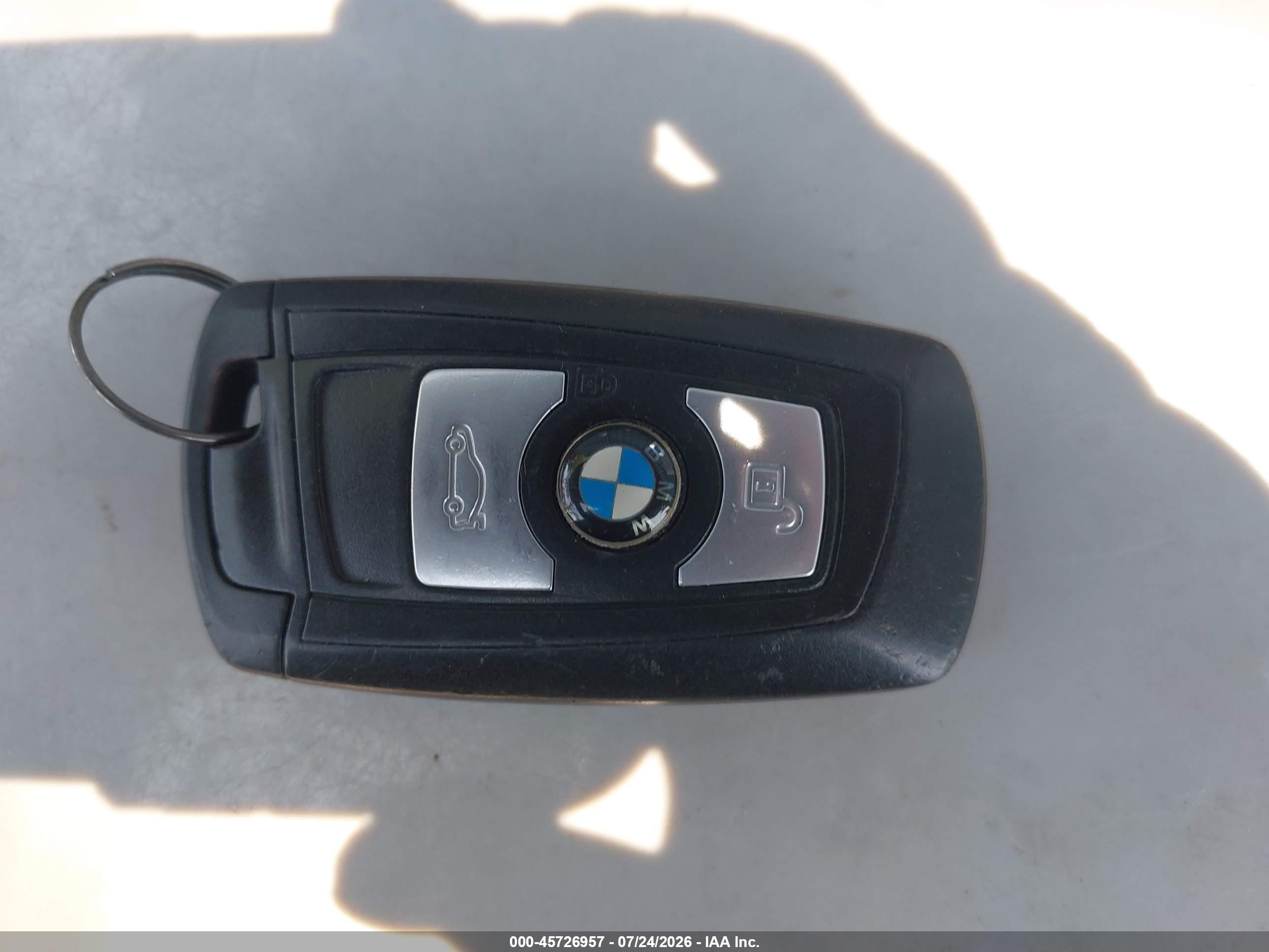 2015 Bmw 328i Xdrive Black vin: WBA3B5C52FF960029