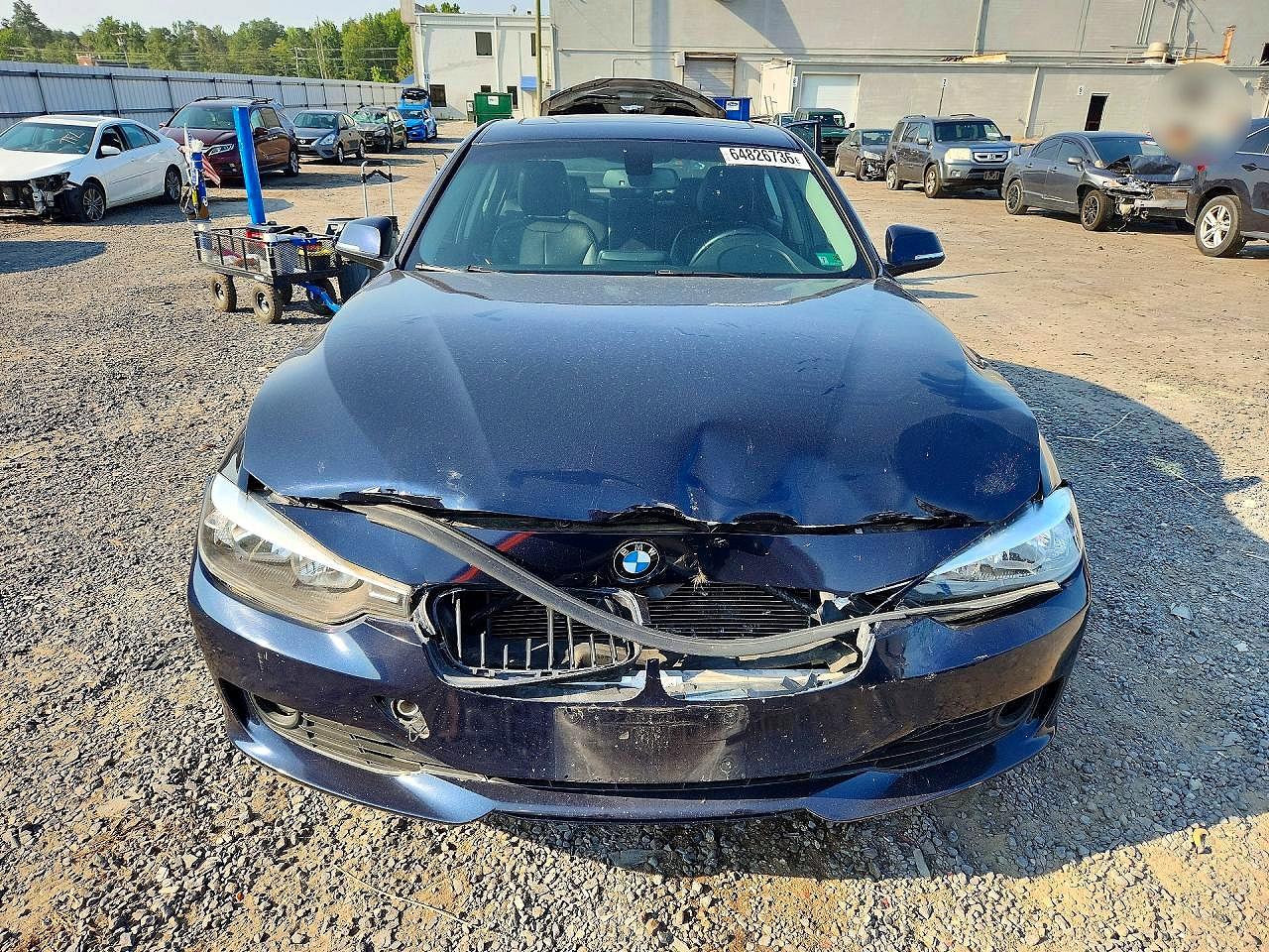 2013 Bmw 328 Xi Sulev Blue vin: WBA3B5C53DF594210