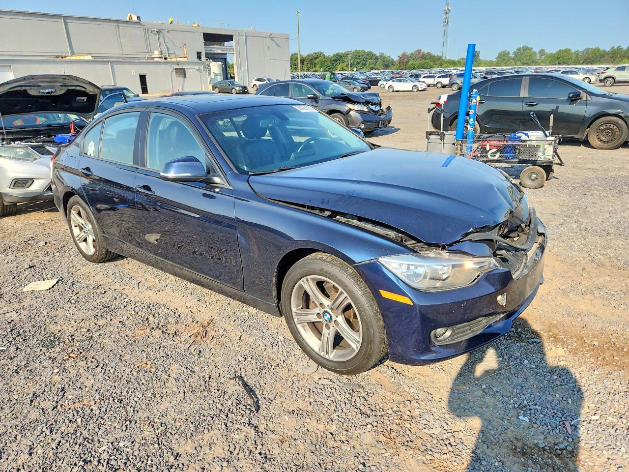 2013 Bmw 328 Xi Sulev Blue vin: WBA3B5C53DF594210