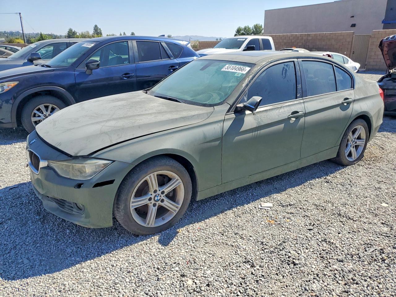 2013 Bmw 328 Xi Sulev Green vin: WBA3B5C53DF594658