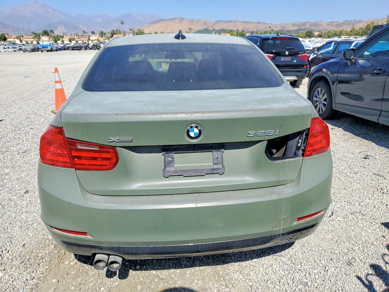 2013 Bmw 328 Xi Sulev Green vin: WBA3B5C53DF594658