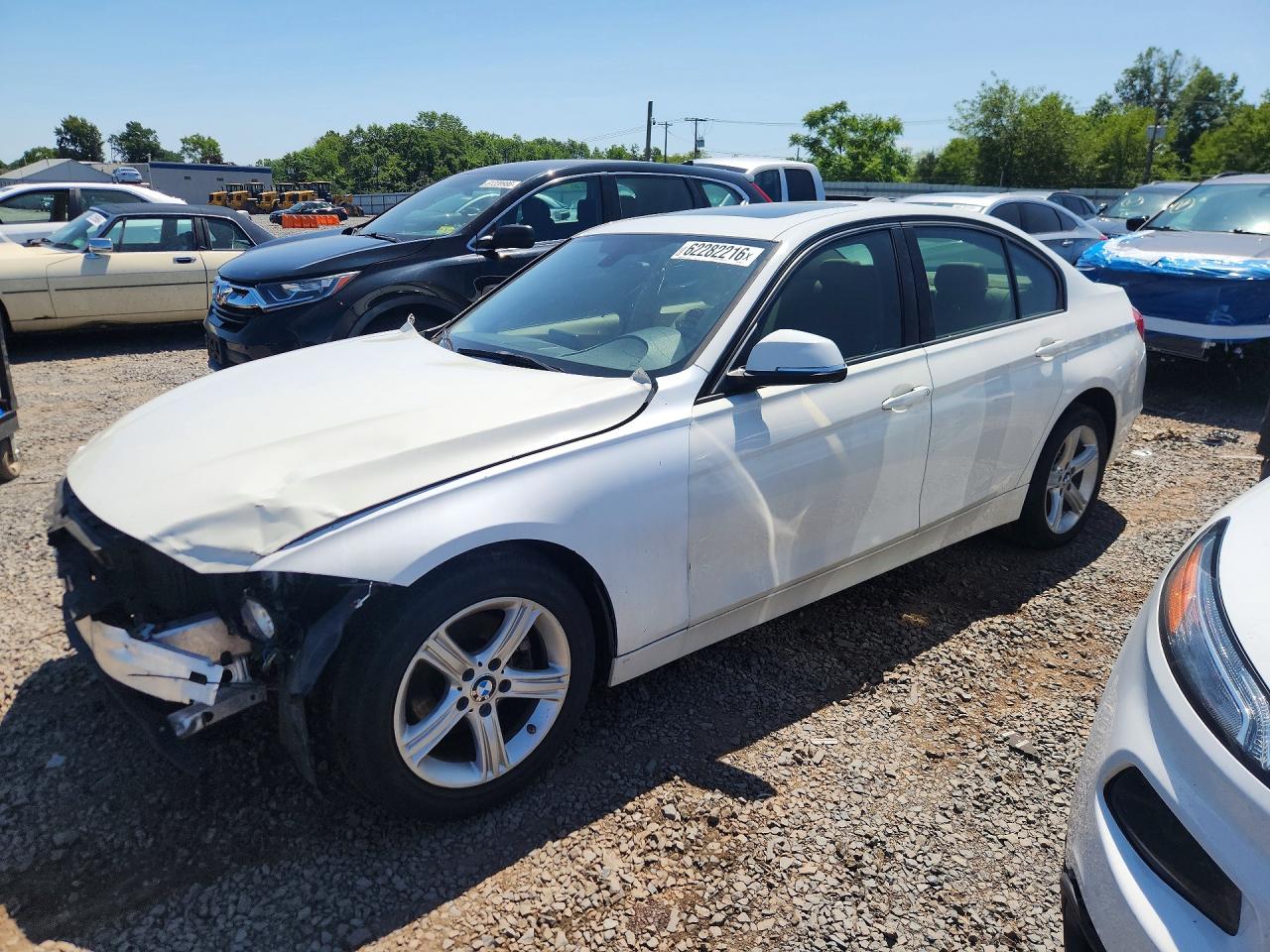 2013 Bmw 328 Xi Sulev White vin: WBA3B5C53DF595776