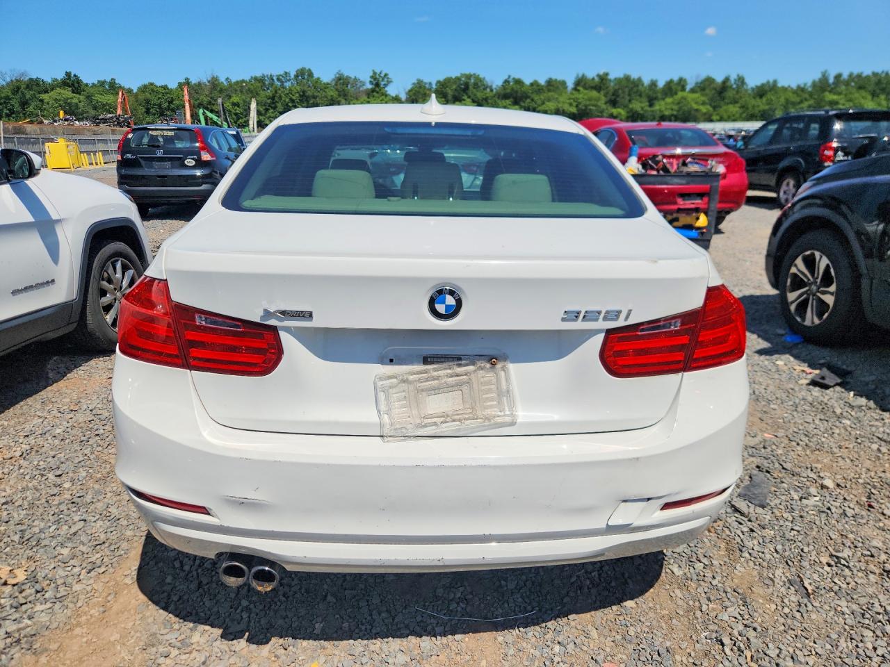 2013 Bmw 328 Xi Sulev White vin: WBA3B5C53DF595776