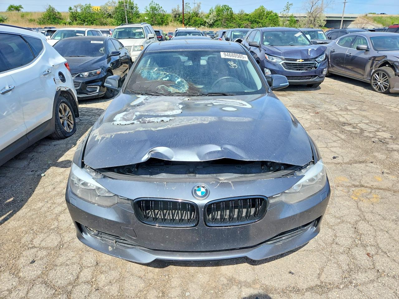 2013 Bmw 328 Xi Sulev Charcoal vin: WBA3B5C53DF596295