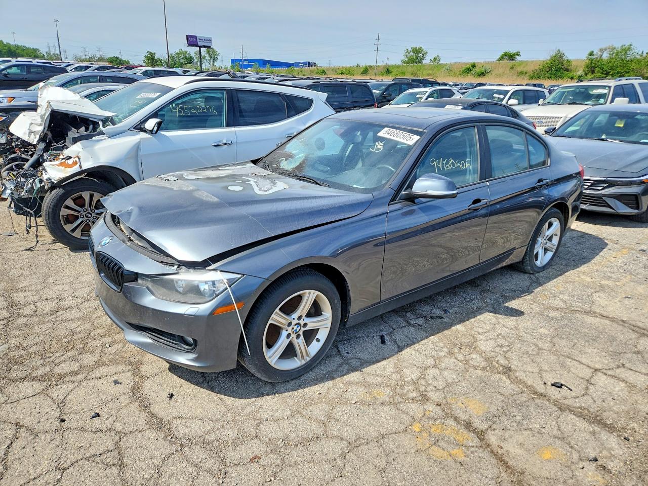 2013 Bmw 328 Xi Sulev Charcoal vin: WBA3B5C53DF596295