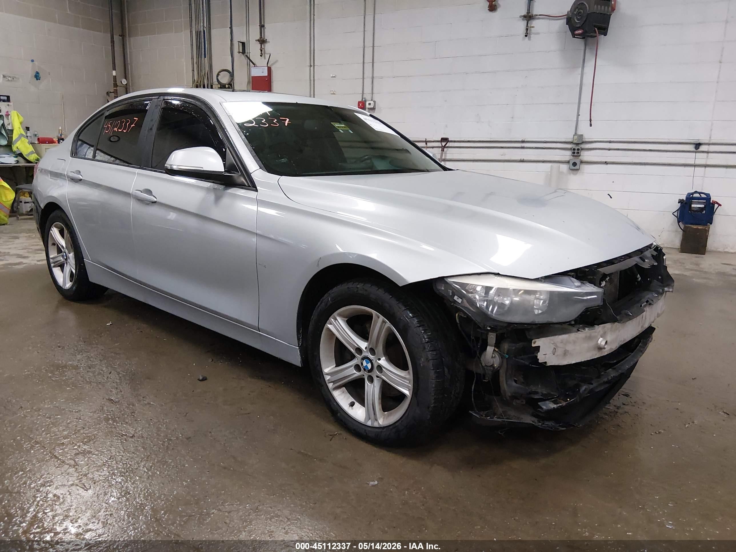 2013 Bmw 328i Xdrive Silver vin: WBA3B5C53DF596460