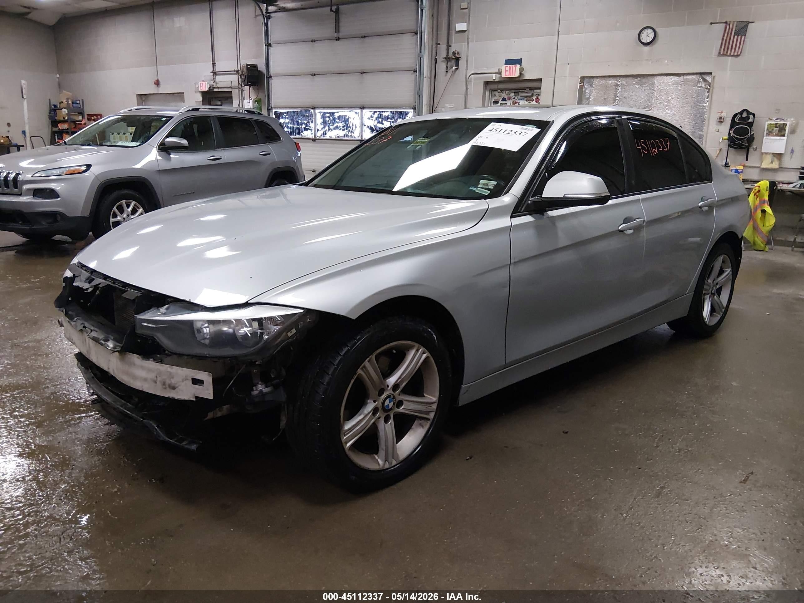 2013 Bmw 328i Xdrive Silver vin: WBA3B5C53DF596460