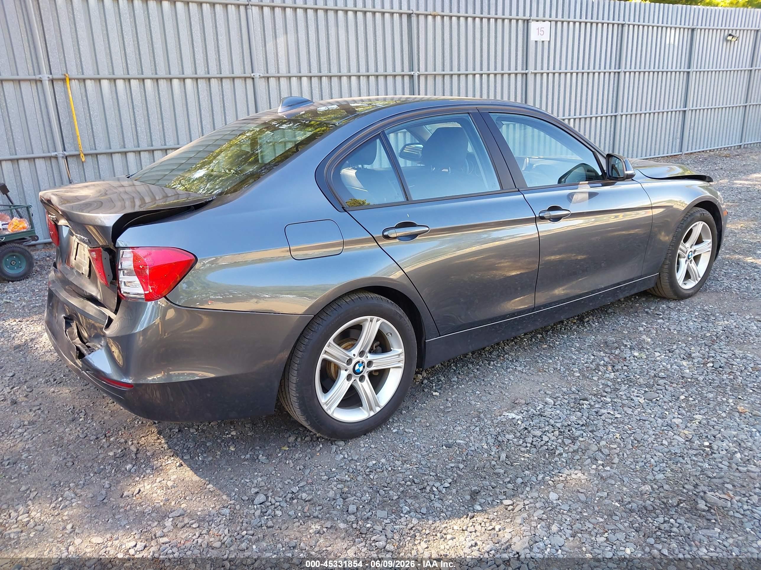 2014 Bmw 328i Xdrive Gray vin: WBA3B5C53EP541437