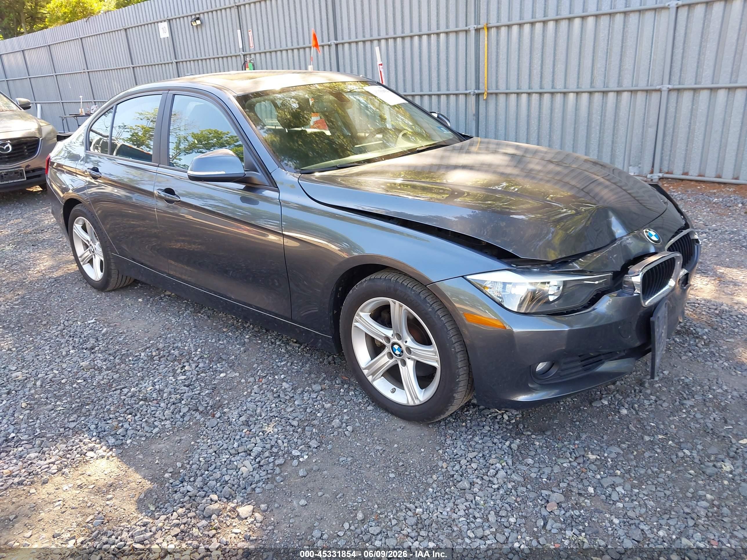 2014 Bmw 328i Xdrive Gray vin: WBA3B5C53EP541437