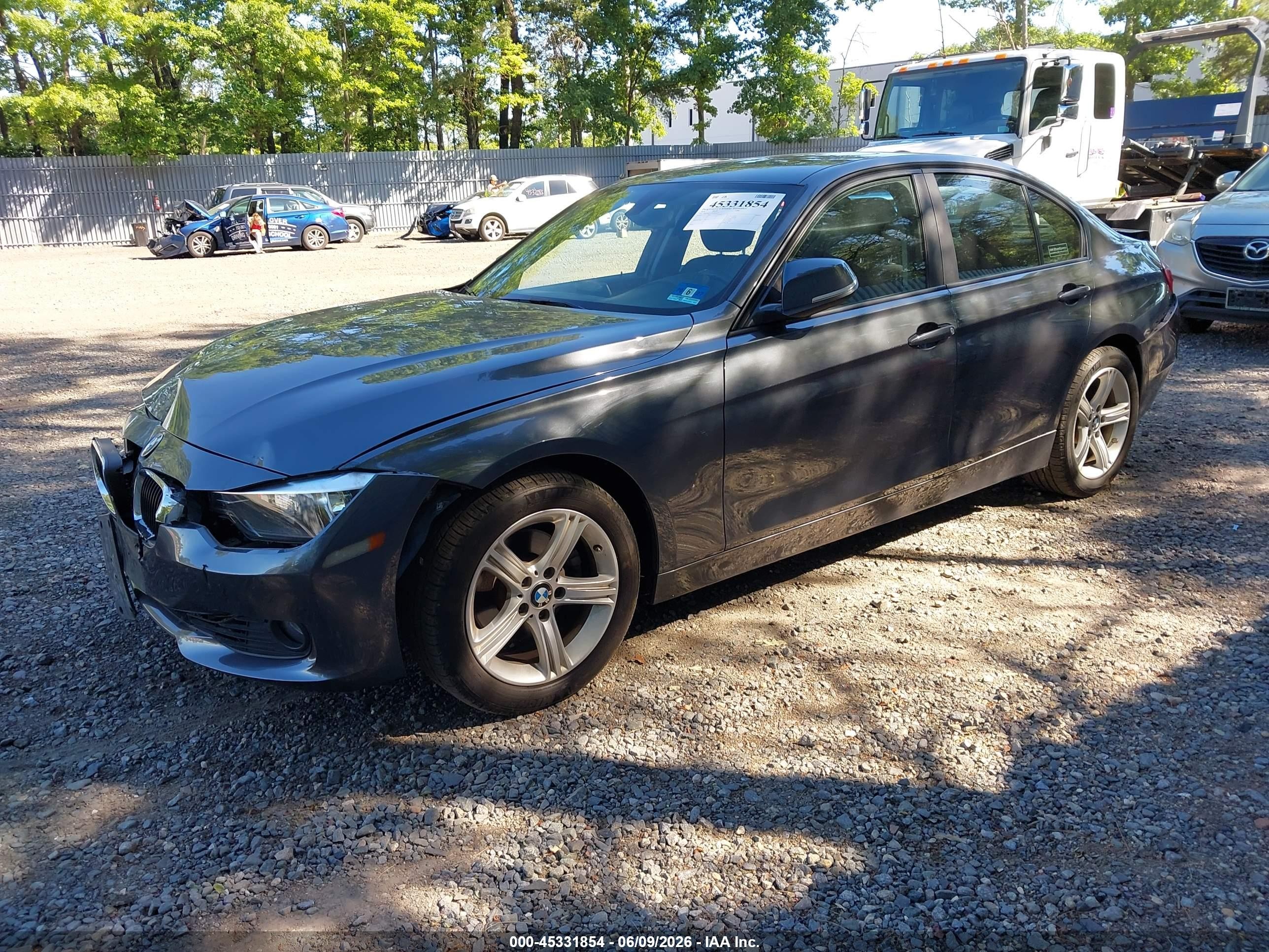2014 Bmw 328i Xdrive Gray vin: WBA3B5C53EP541437