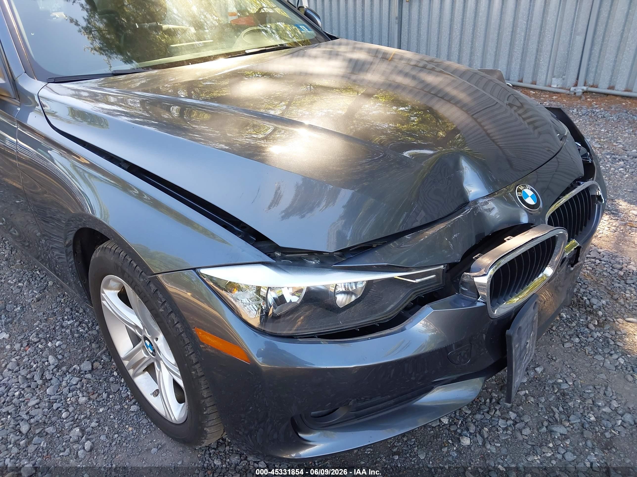 2014 Bmw 328i Xdrive Gray vin: WBA3B5C53EP541437