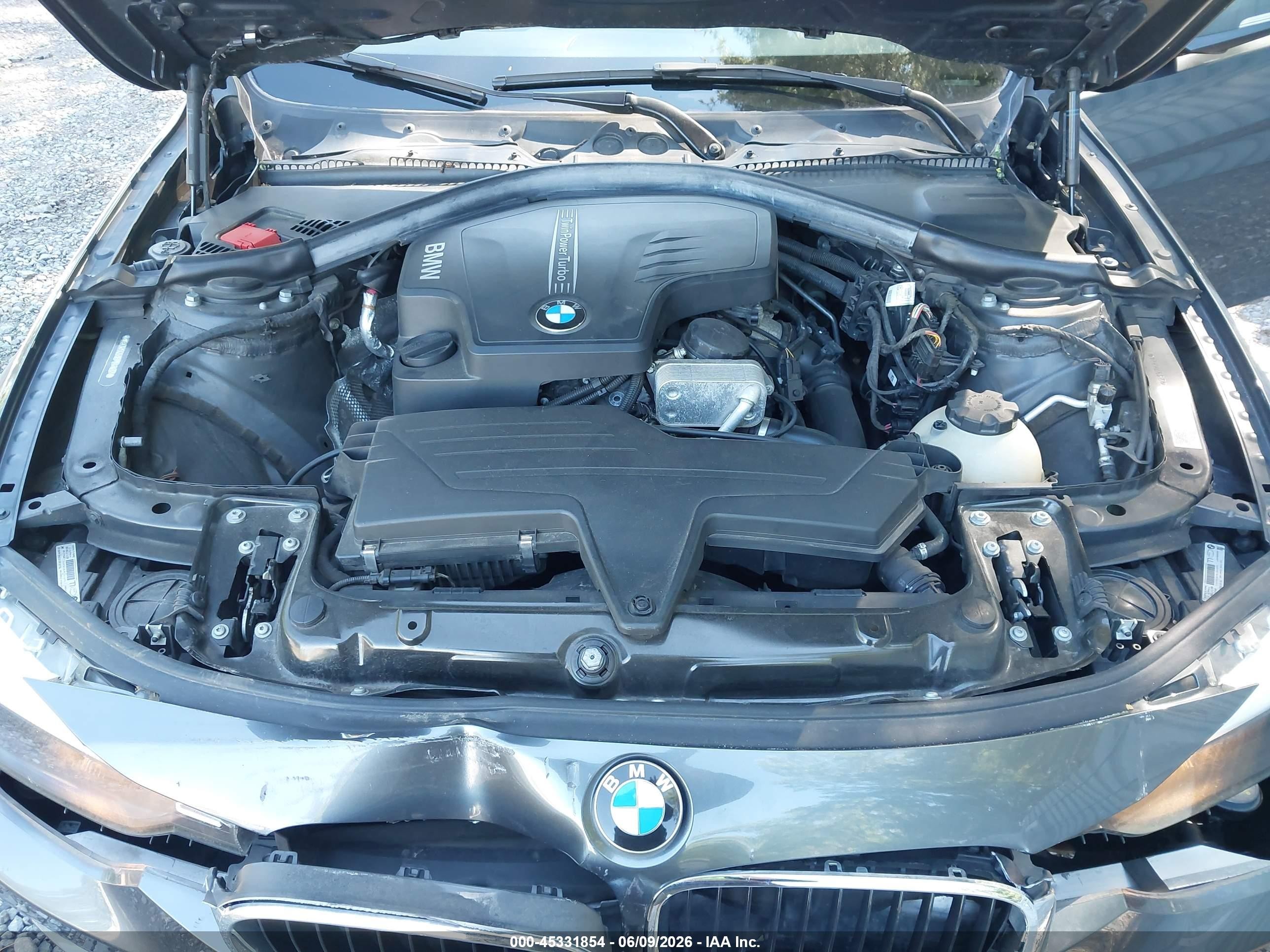 2014 Bmw 328i Xdrive Gray vin: WBA3B5C53EP541437