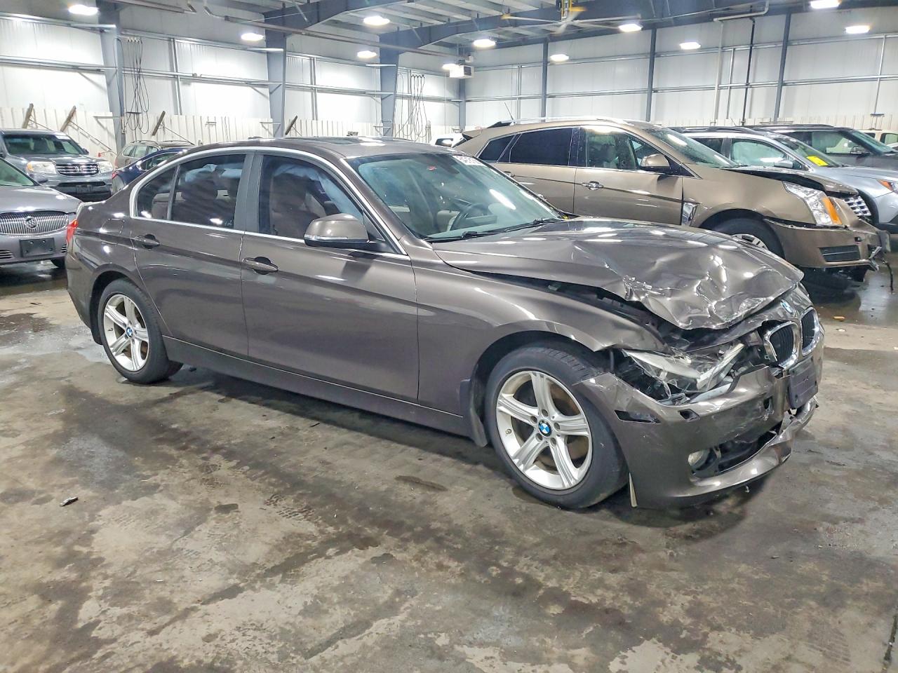2015 Bmw 328 Xi Sulev Желто-коричневый vin: WBA3B5C53FF959729