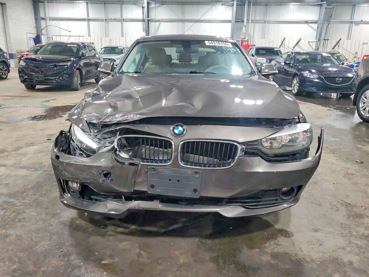 2015 Bmw 328 Xi Sulev Желто-коричневый vin: WBA3B5C53FF959729
