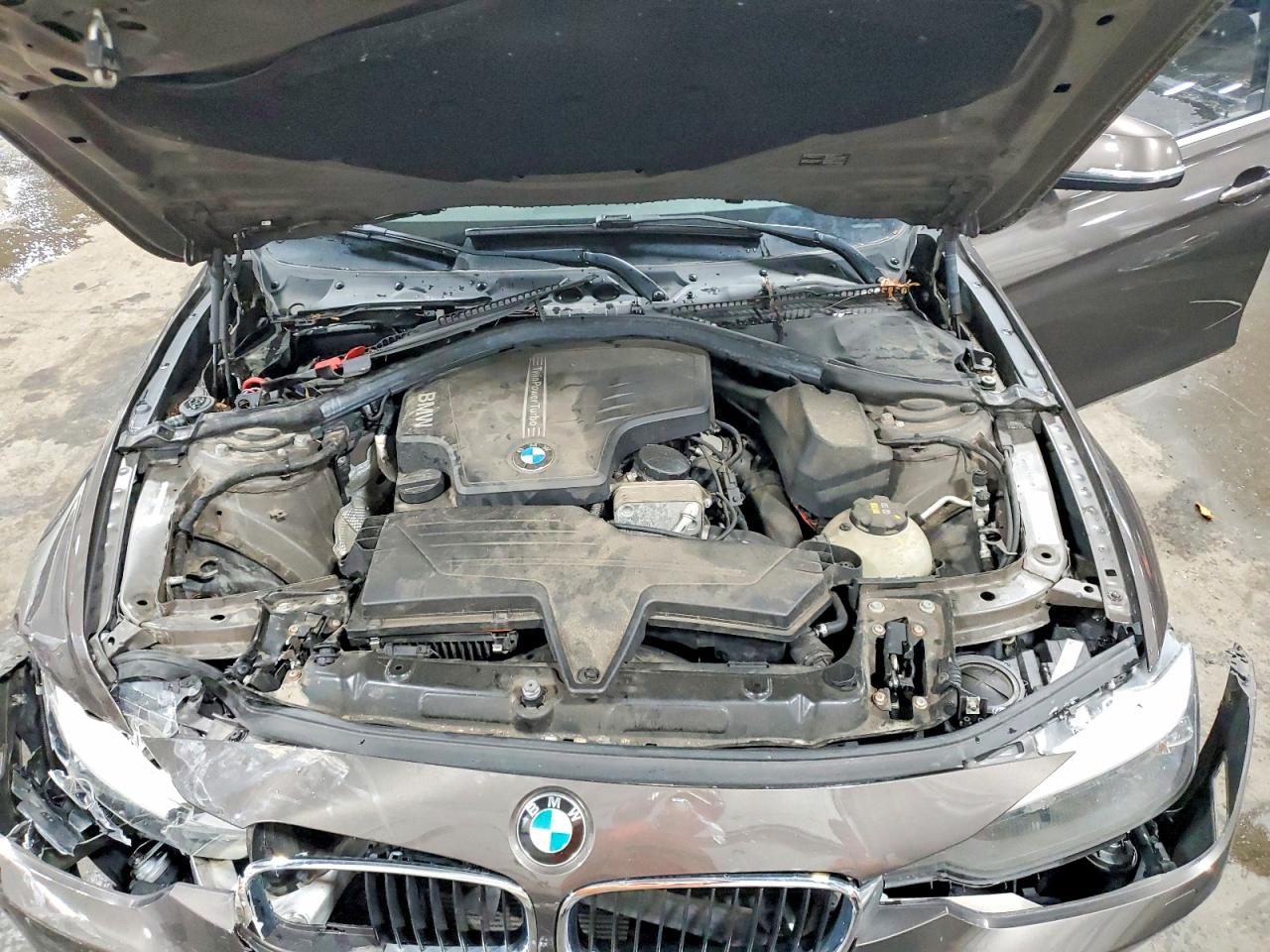 2015 Bmw 328 Xi Sulev Желто-коричневый vin: WBA3B5C53FF959729