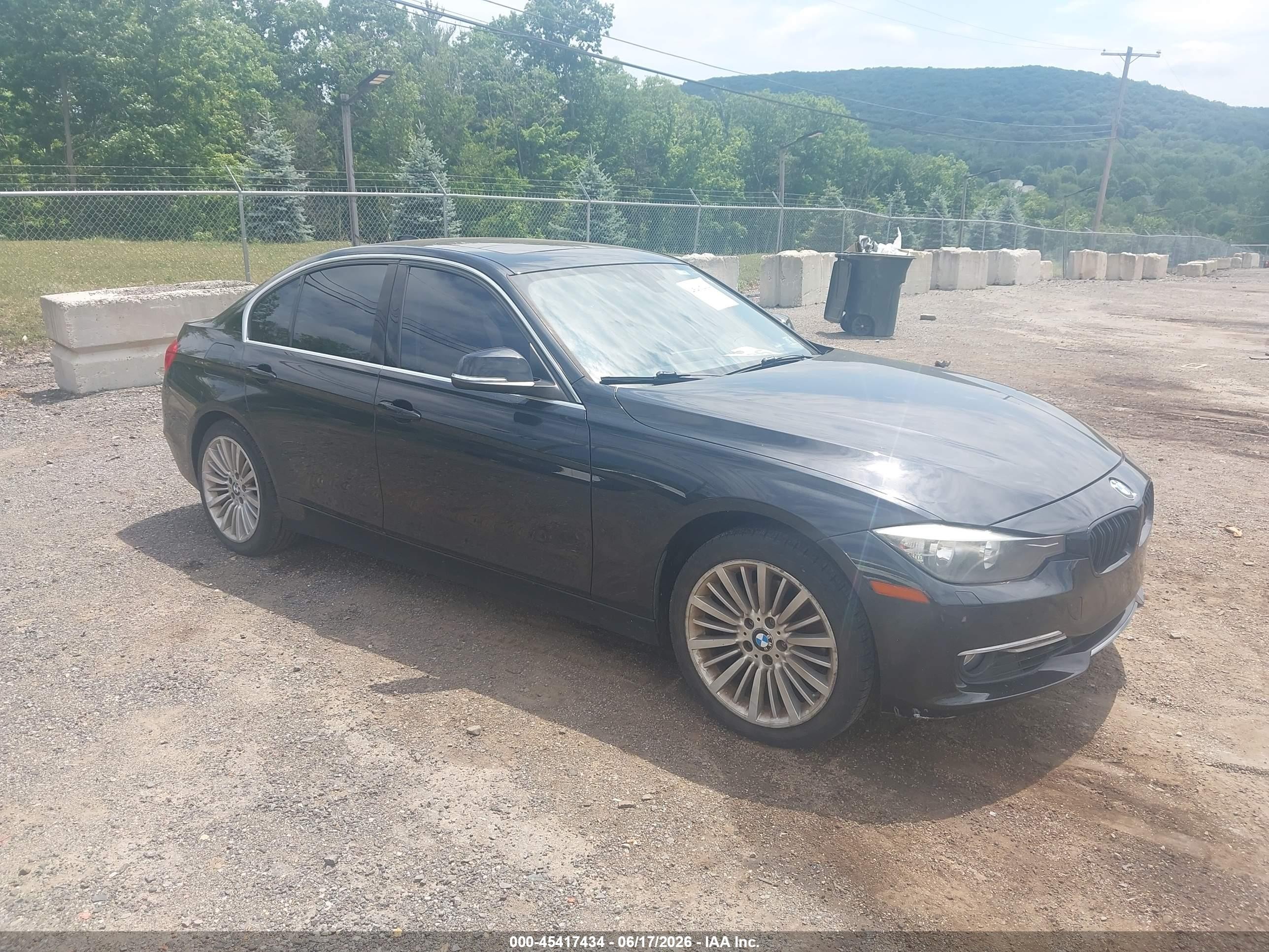 2013 Bmw 328i Xdrive Black vin: WBA3B5C54DF595642