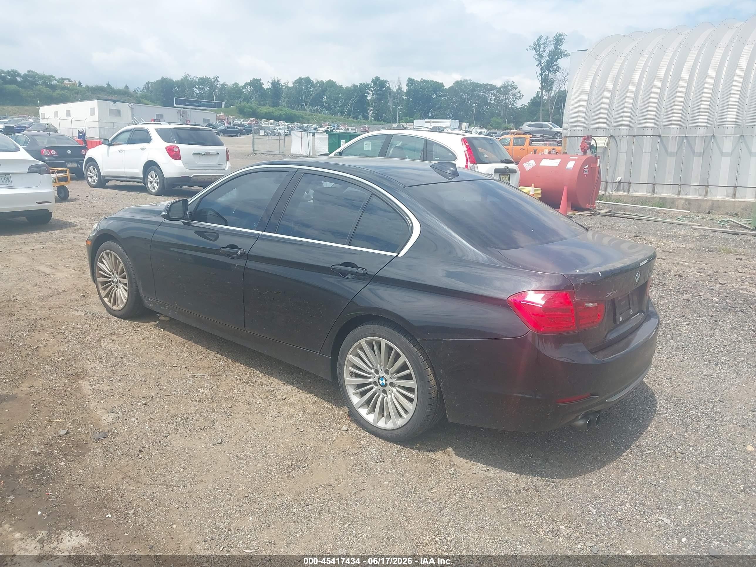 2013 Bmw 328i Xdrive Black vin: WBA3B5C54DF595642