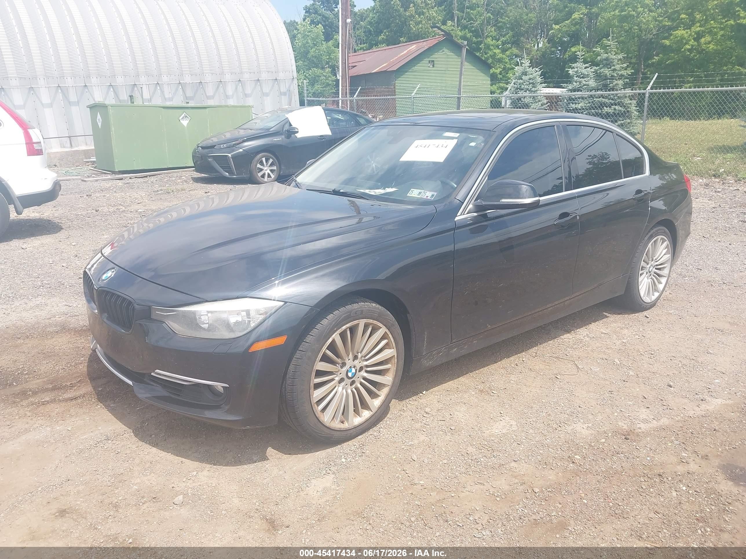 2013 Bmw 328i Xdrive Black vin: WBA3B5C54DF595642