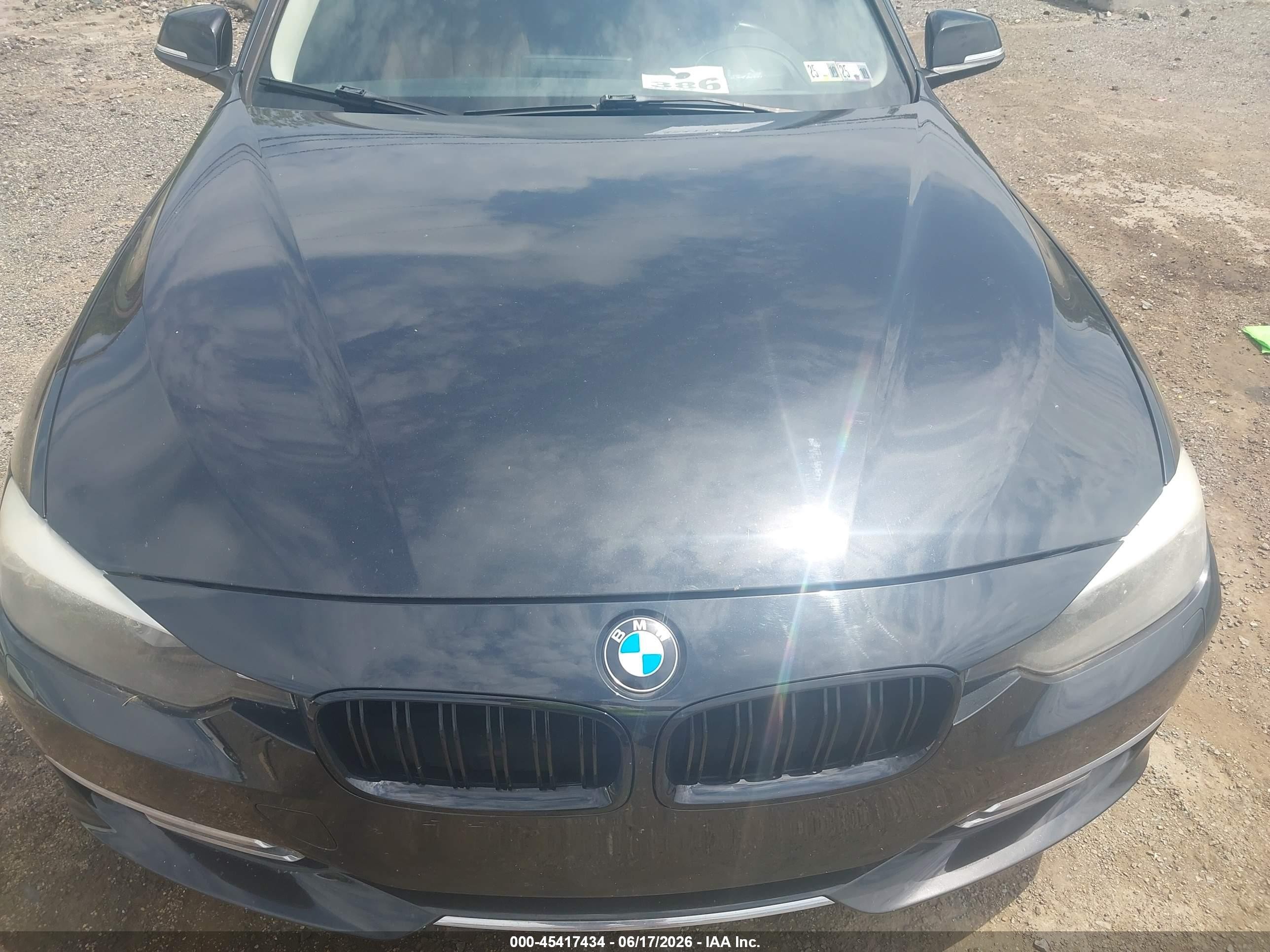 2013 Bmw 328i Xdrive Black vin: WBA3B5C54DF595642