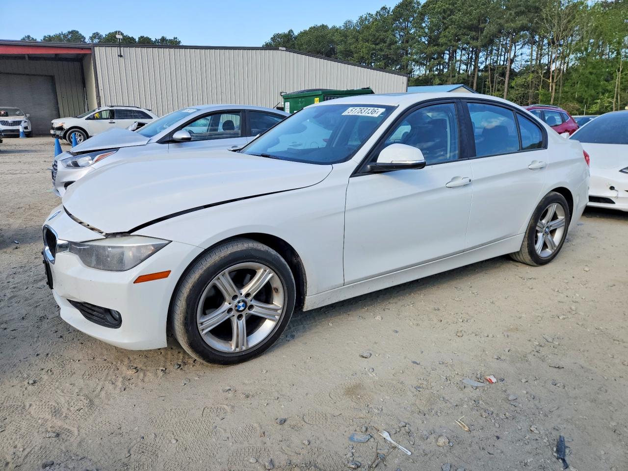 2014 Bmw 328 Xi Sulev Белый vin: WBA3B5C54EP541124