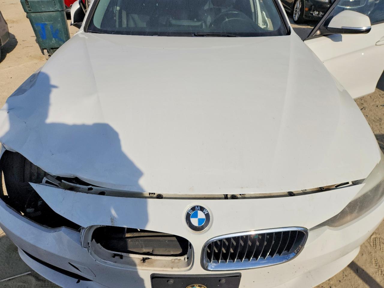 2014 Bmw 328 Xi Sulev Белый vin: WBA3B5C54EP541124