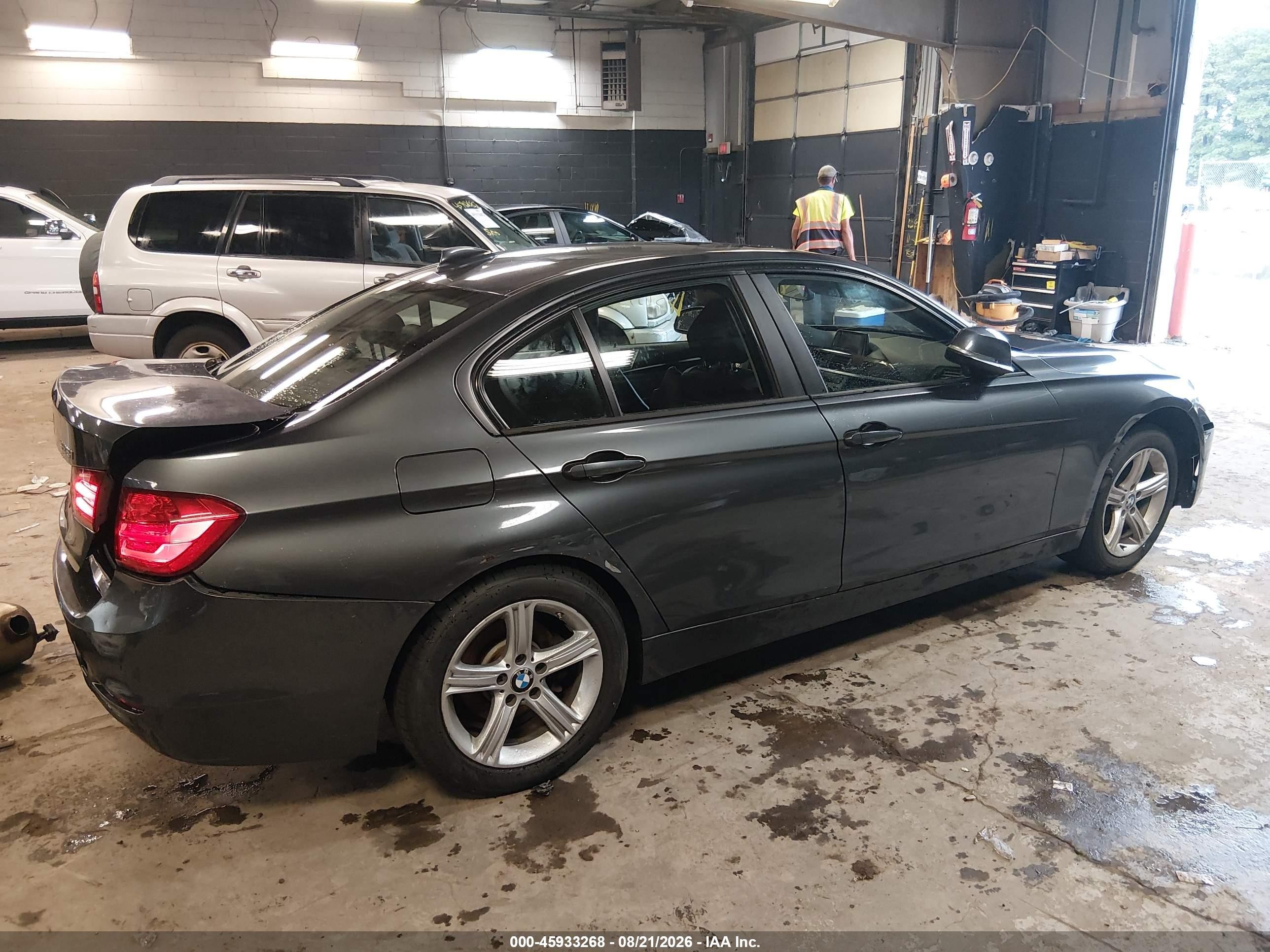 2015 Bmw 328i Xdrive Gray vin: WBA3B5C54FF963062