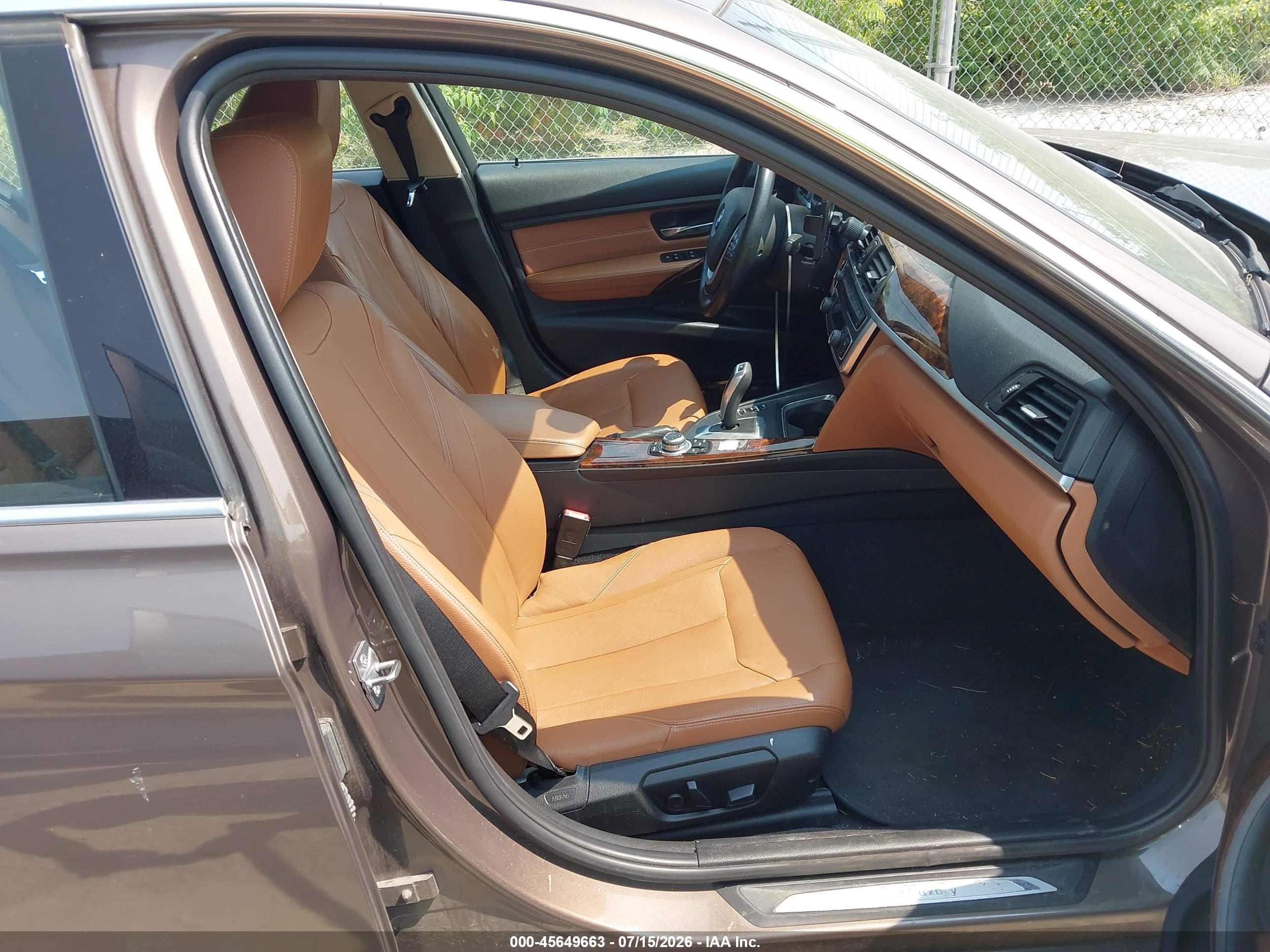 2013 Bmw 328i Xdrive Brown vin: WBA3B5C55DF595987