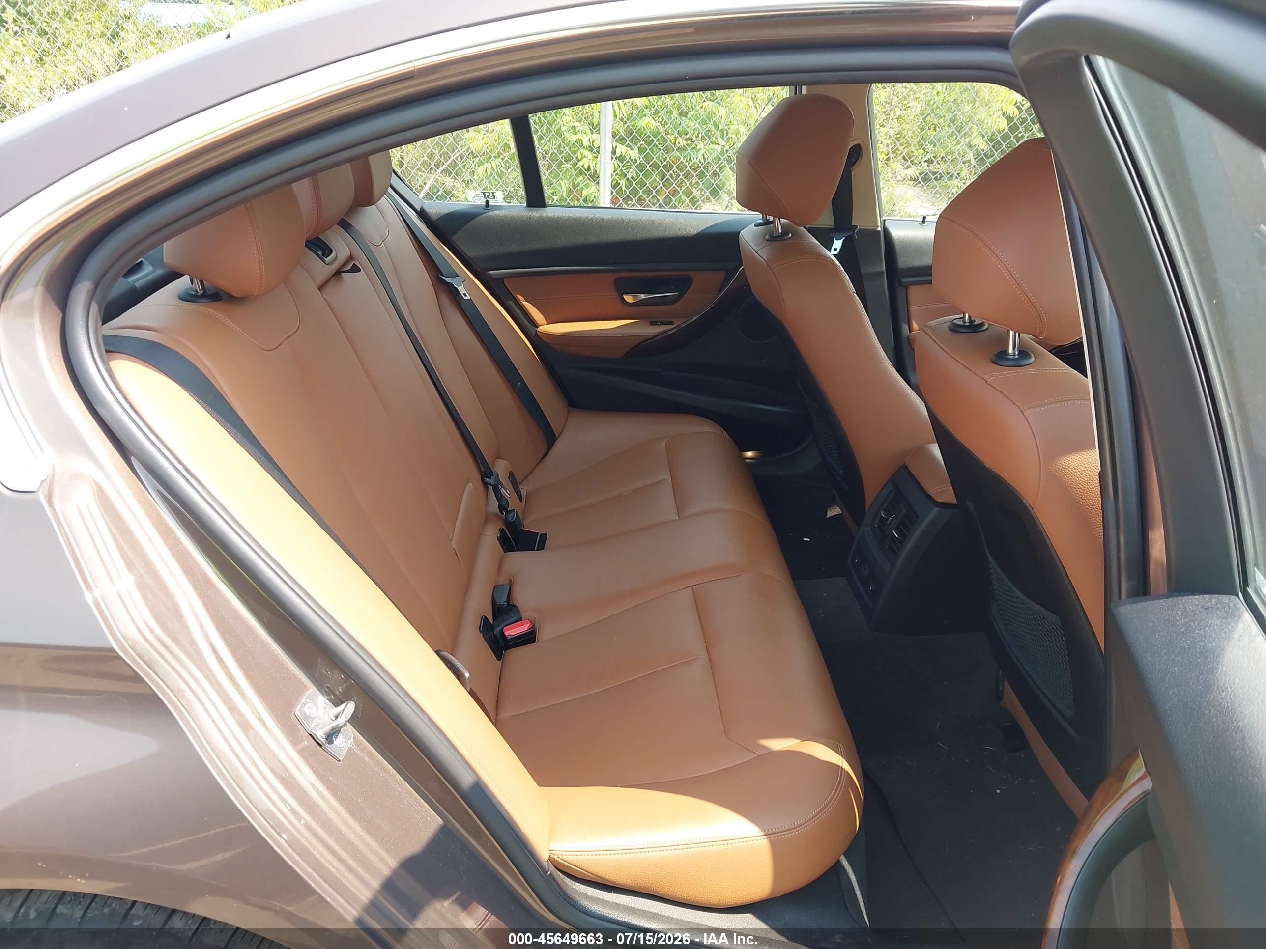 2013 Bmw 328i Xdrive Brown vin: WBA3B5C55DF595987