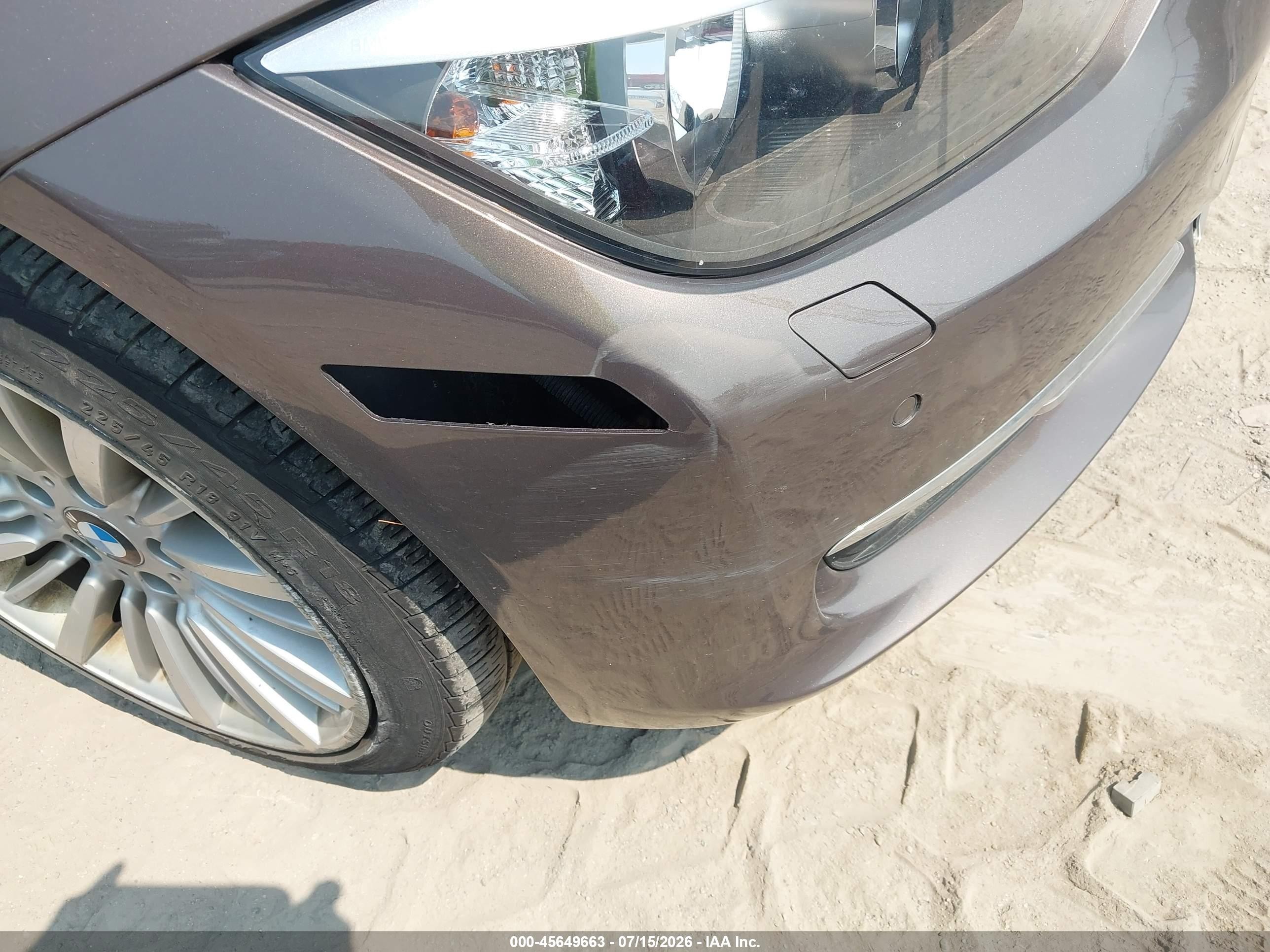 2013 Bmw 328i Xdrive Brown vin: WBA3B5C55DF595987