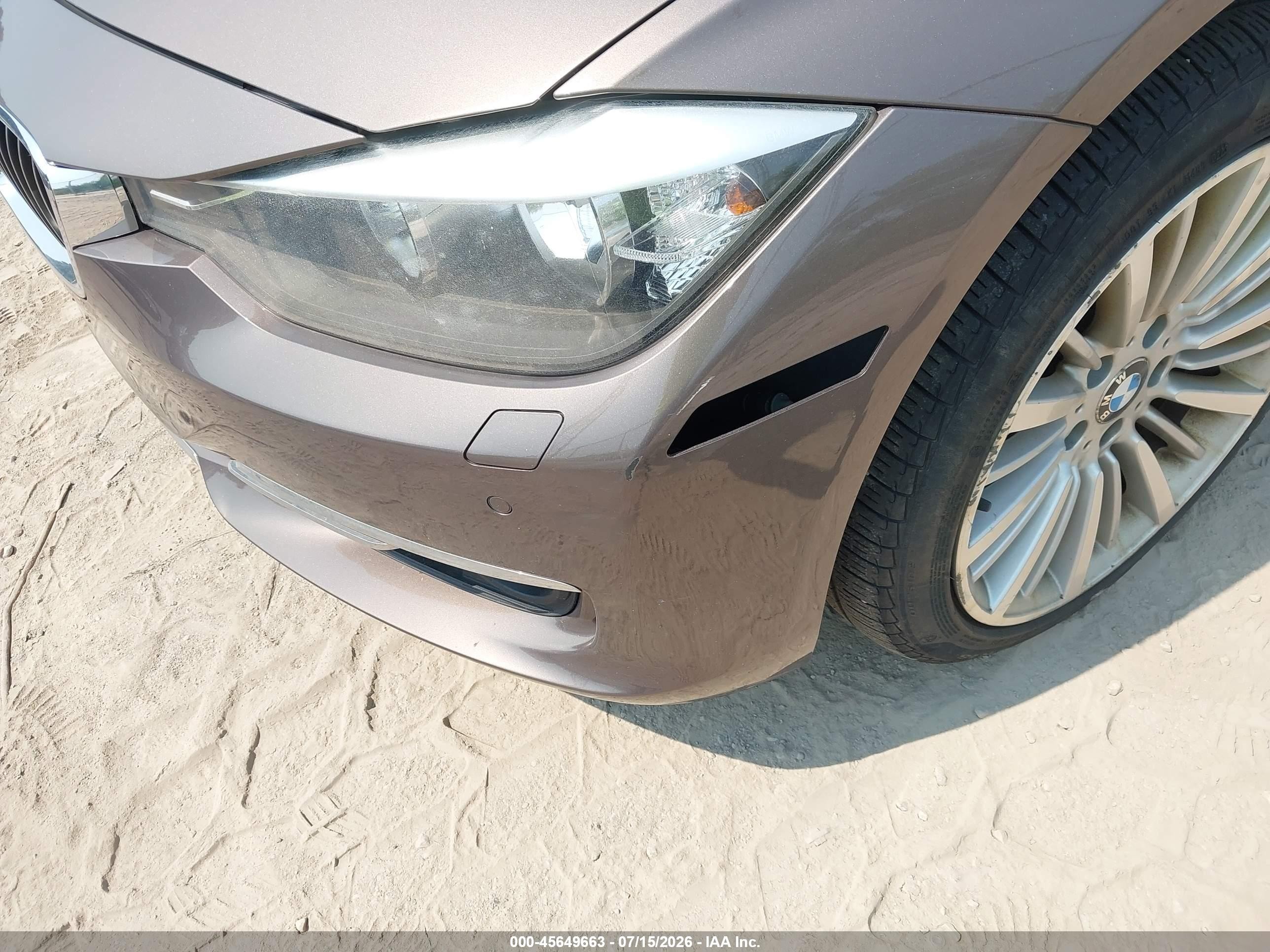 2013 Bmw 328i Xdrive Brown vin: WBA3B5C55DF595987
