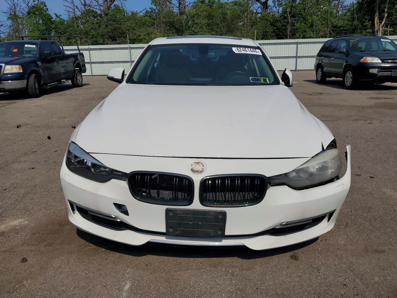 2013 Bmw 328 Xi Sulev White vin: WBA3B5C55DF596833