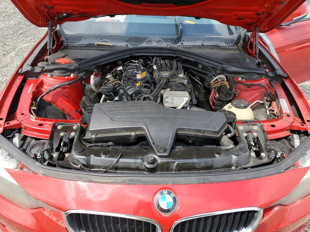 2013 Bmw 328 Xi Sulev Красный vin: WBA3B5C55DJ598398