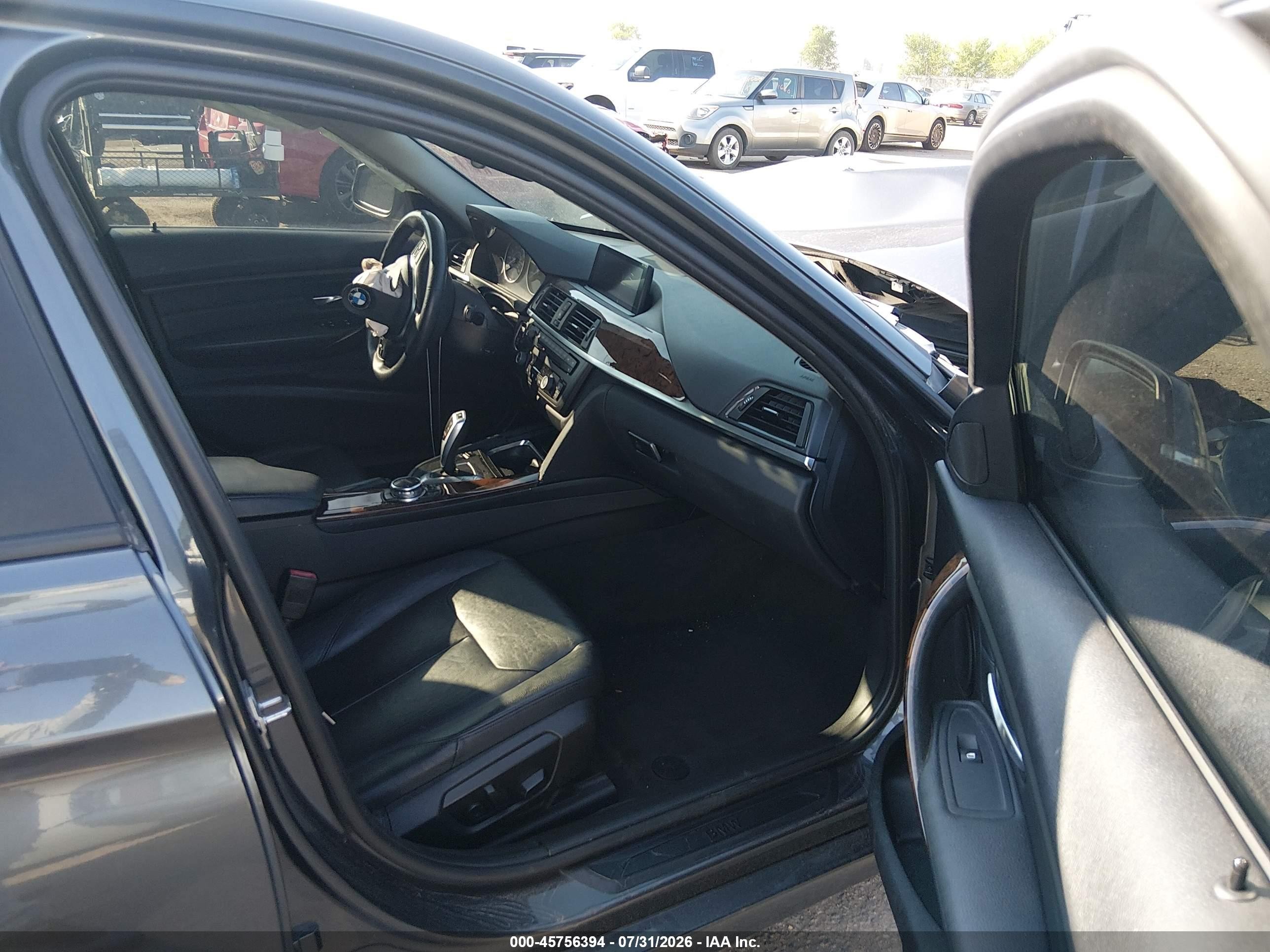 2014 Bmw 328i Xdrive Gray vin: WBA3B5C55EF599569
